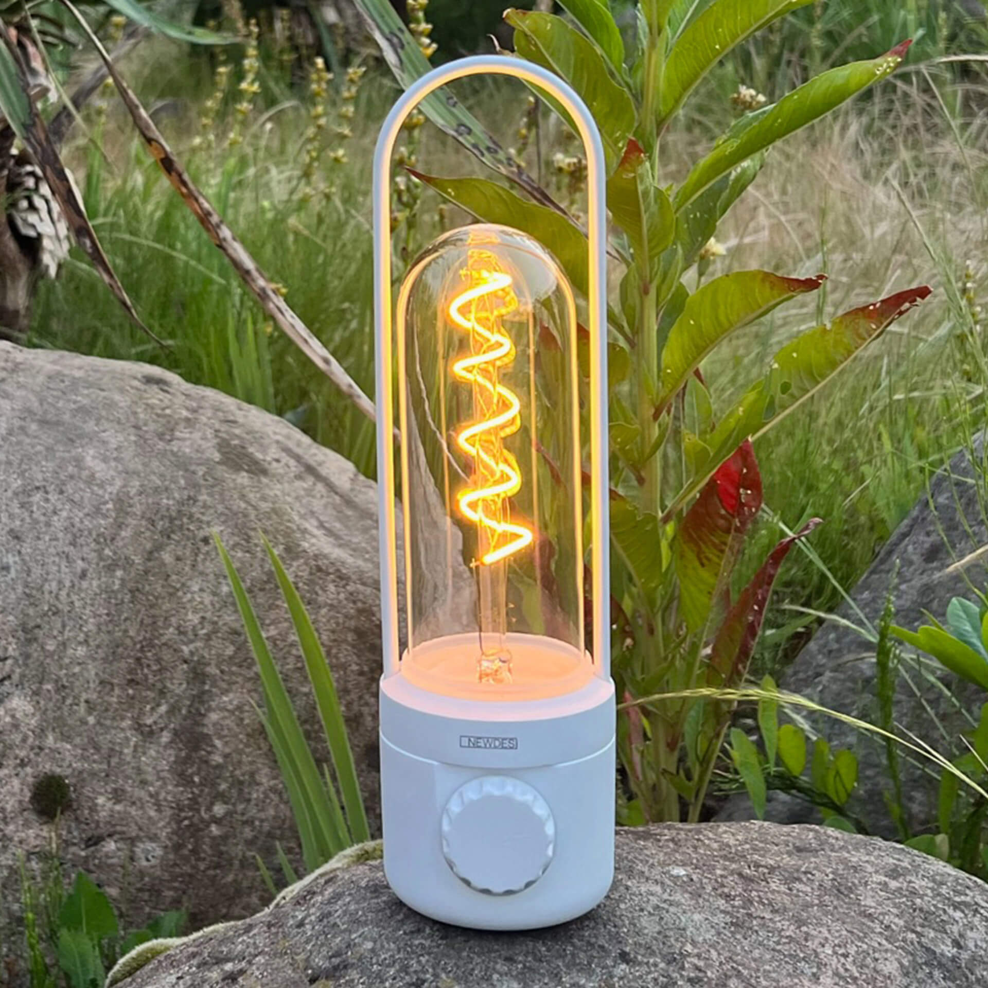 Newdes Outdoorleuchte COIL weiß