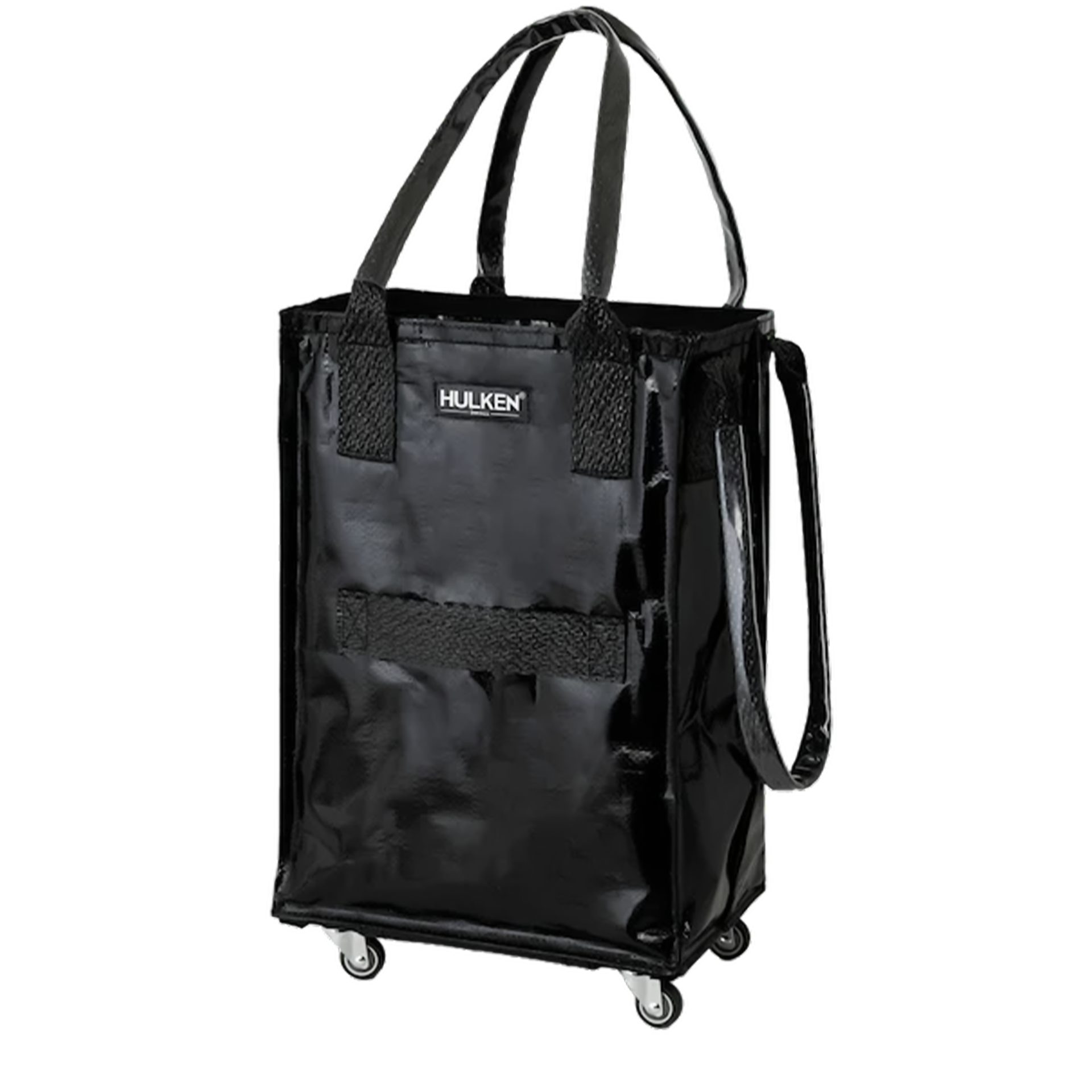 Hulken Original Rolling Tote Bag Quick Schleps Klein Schwarz