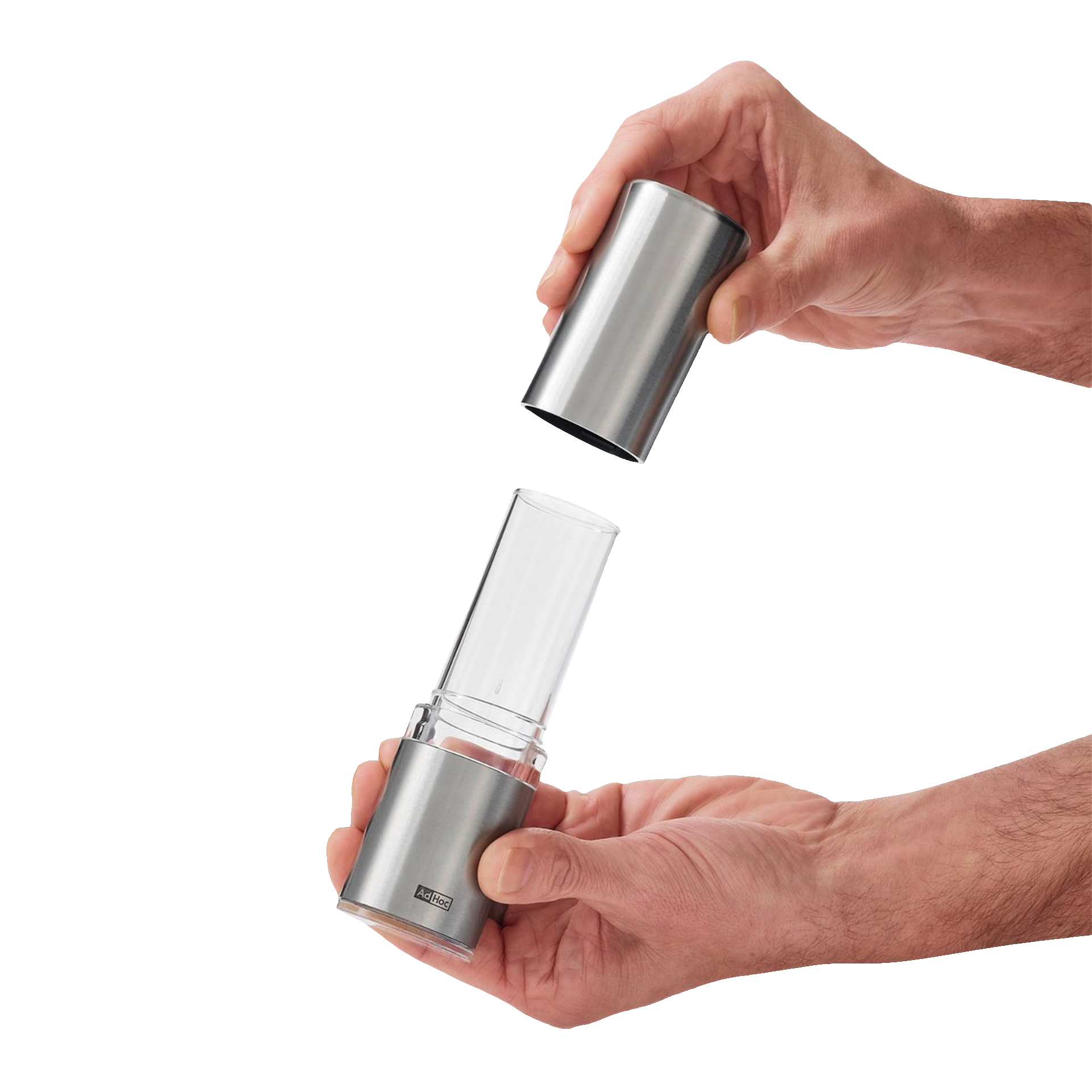 Salt & Pepper Mill Set Stainless Steel, mörser, handbetrieben, gewürzmörser, edelstahl, küchenzubehör