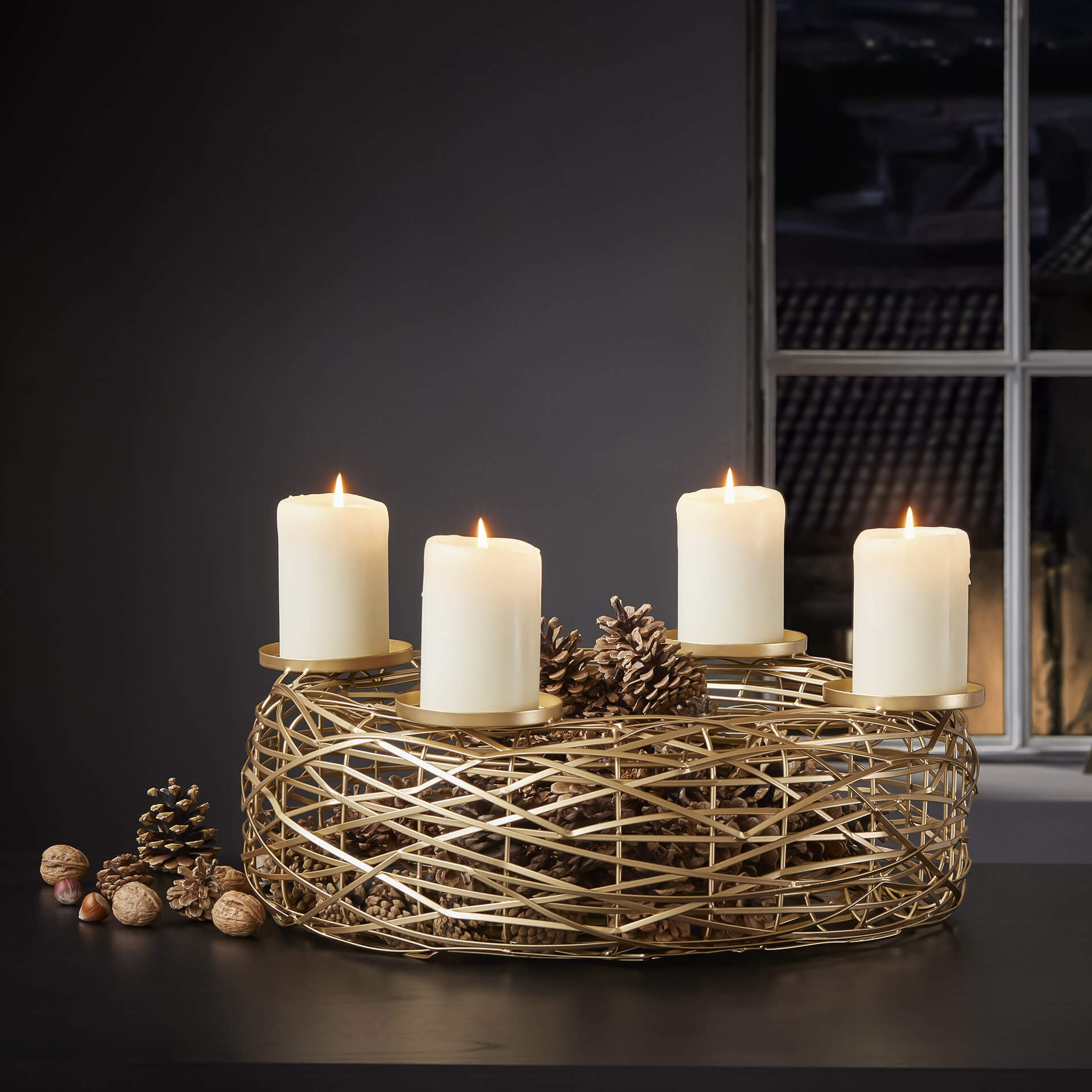 PHILIPPI Boschendal Adventskranz S