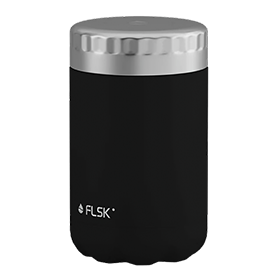FLSK Food Jar Black