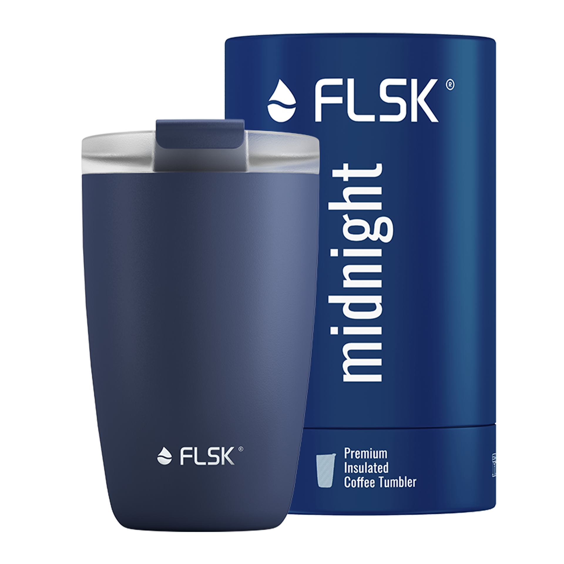 FLSK Coffee To Go Becher Midnight 0,35 l