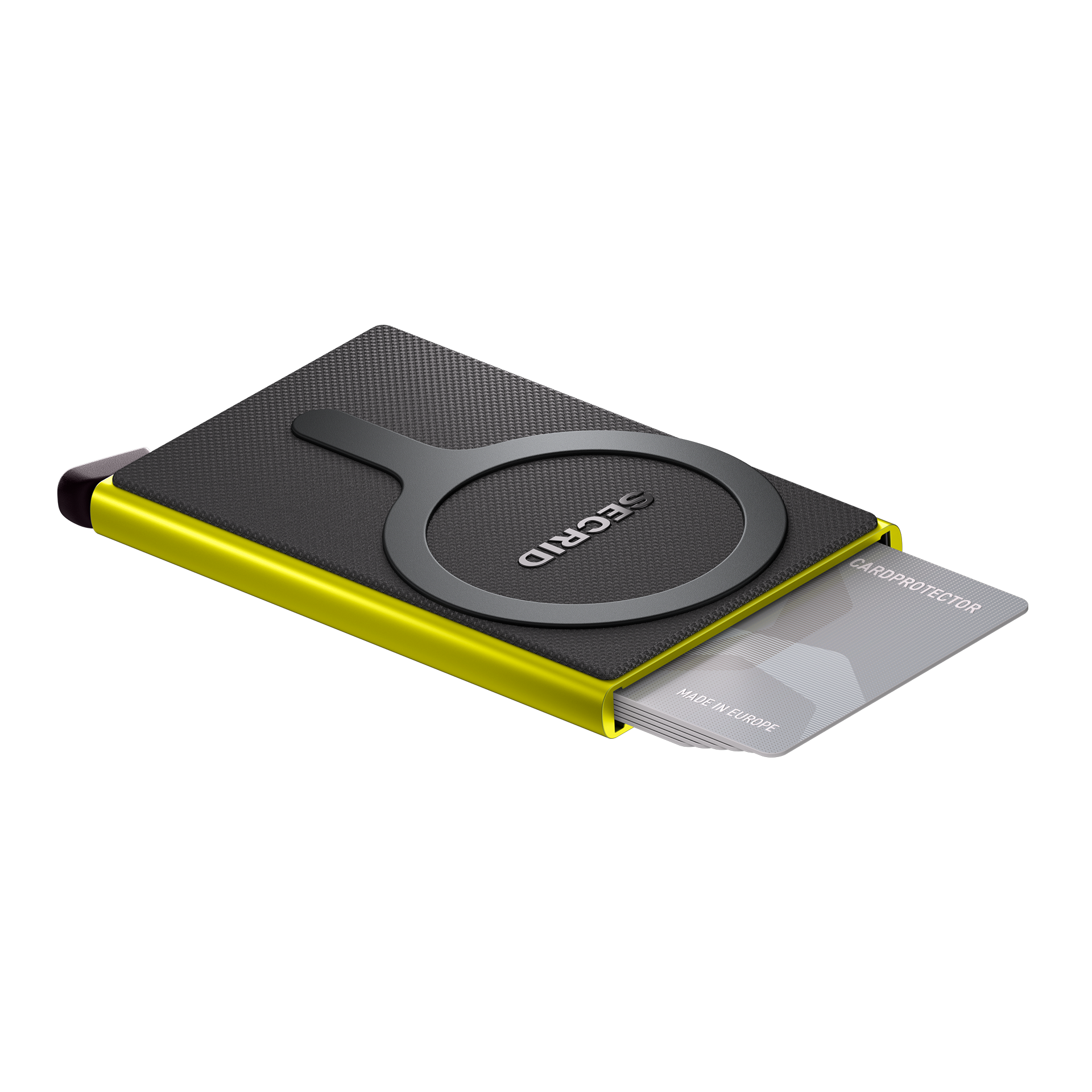 Cardprotector Lime, wallet, cardholder, cardprotector, made in europe, gelberrand