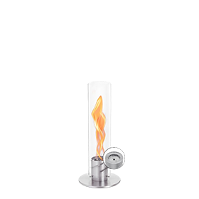 Höfats Spin Fireplace Silver