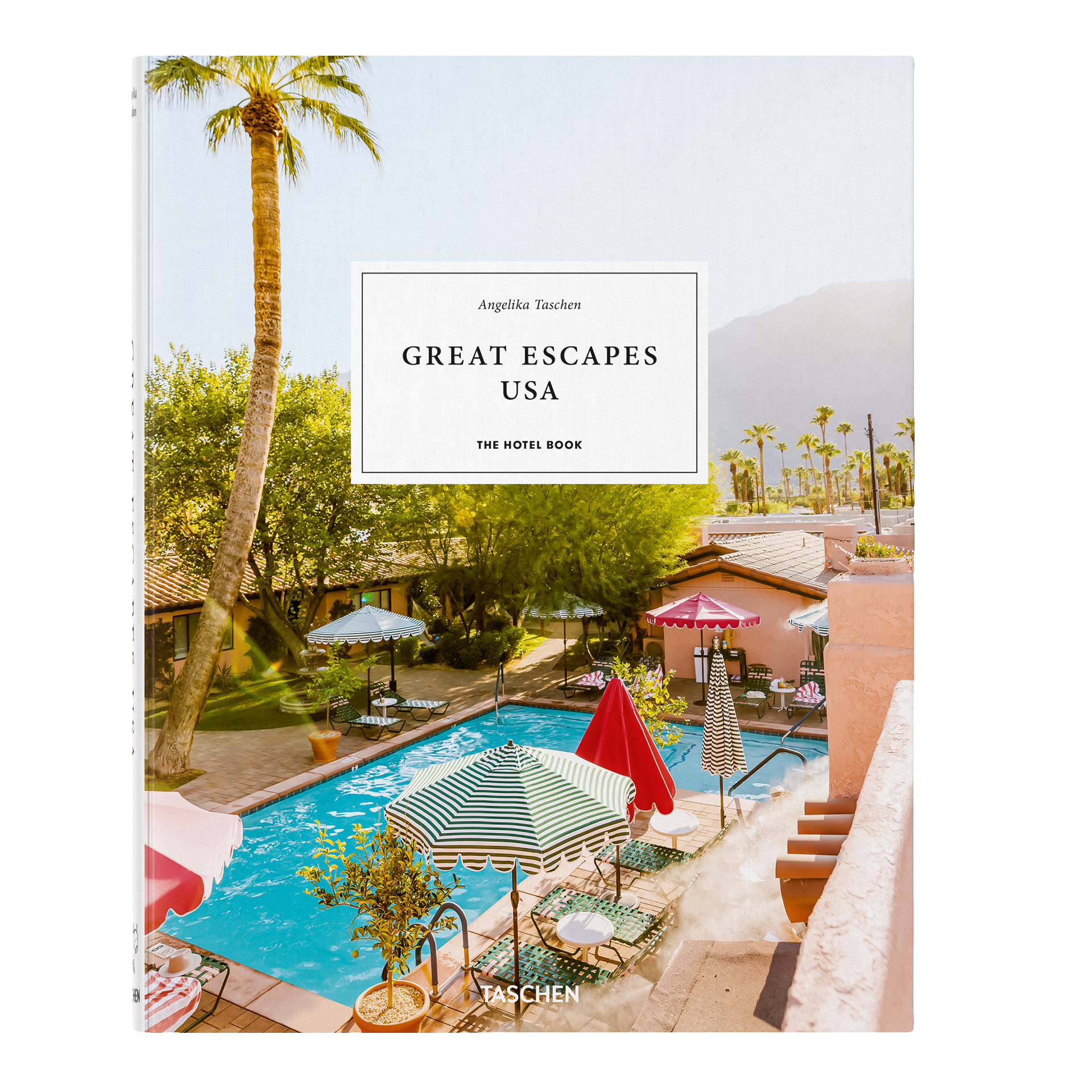 Coffee Table Book Great Escapes USA, Reise-Guide, USA, Hotelbuch, Poolbereich, Palmen