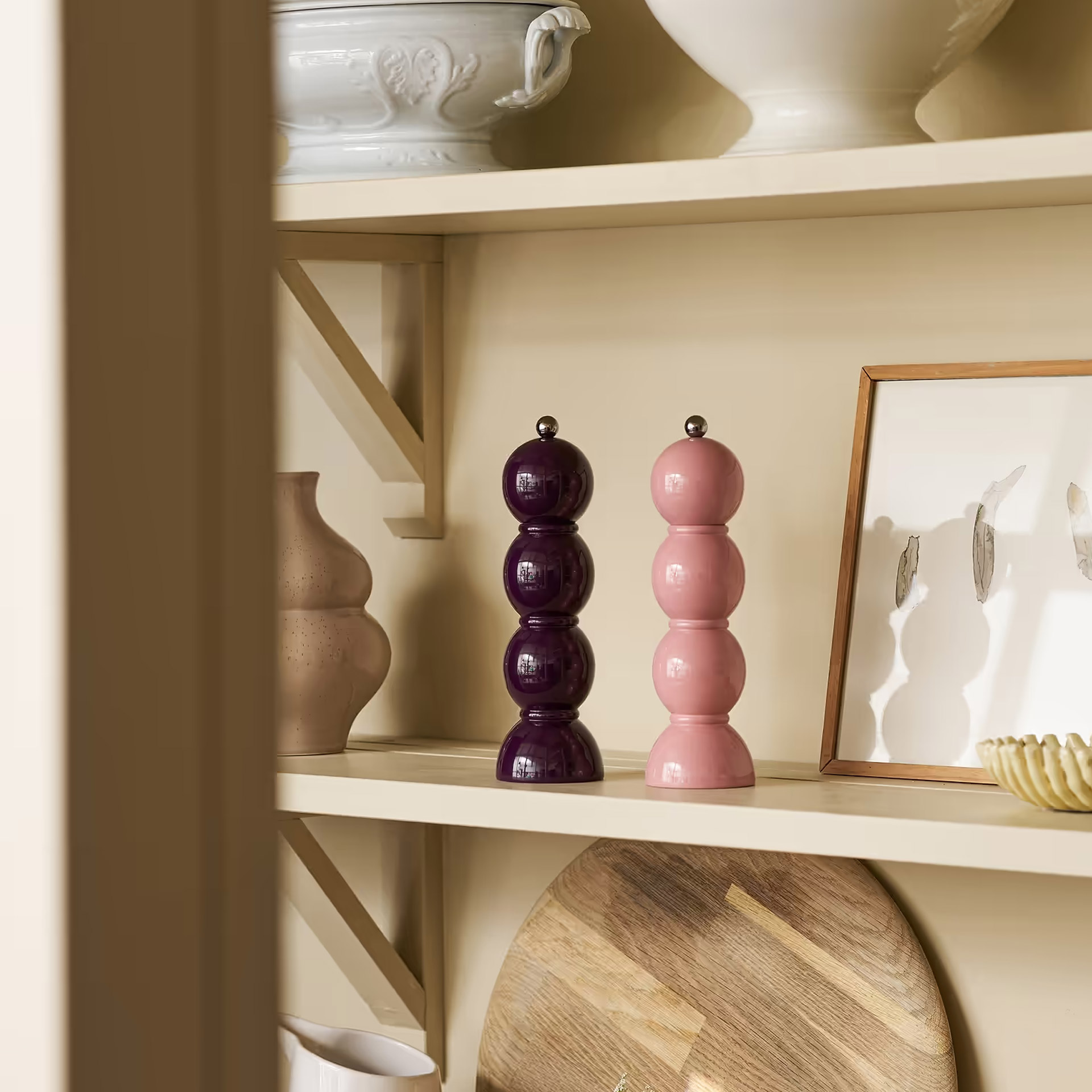 Addison Ross Bobbin Pfeffermühle Aubergine 24 cm