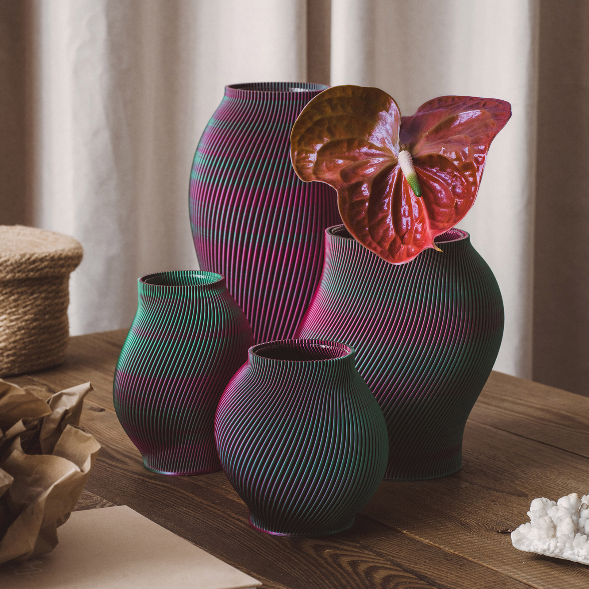 Vase Watermelon 14 cm