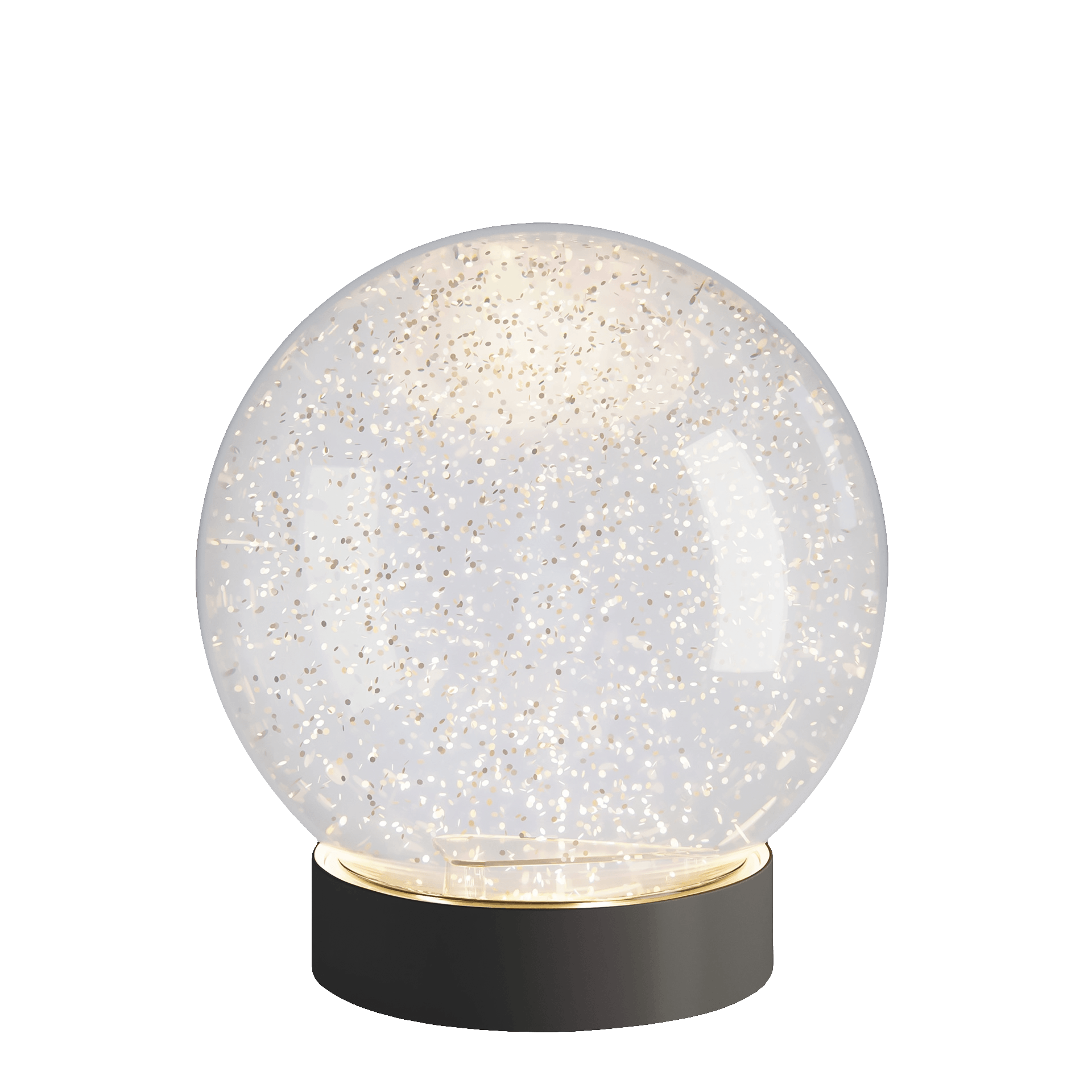 Sompex LED Dekolampe GLAMOR BAUBLE schwarz 15 cm