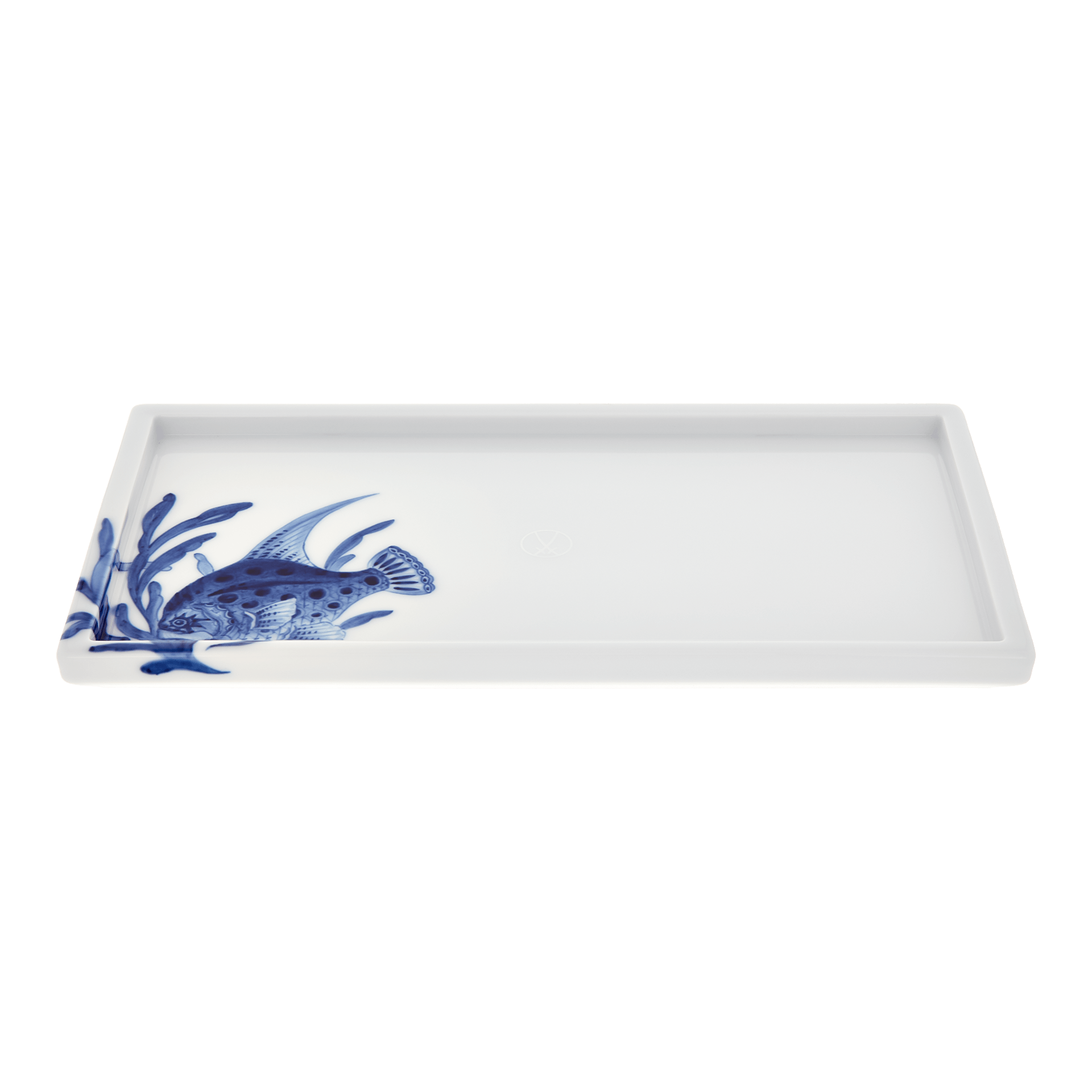 Meissen Cosmopolitan Blue Treasure Sushiplatte Fisch