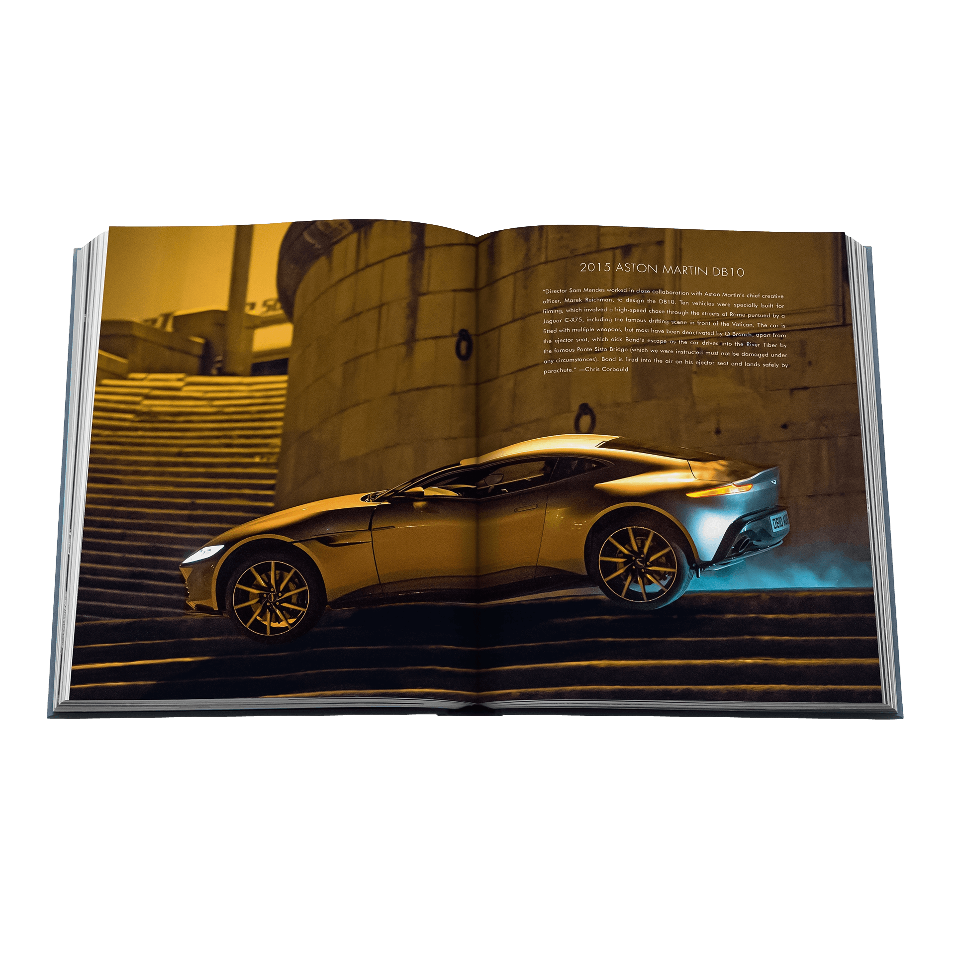 Assouline Coffee Table Book James Bond Cars