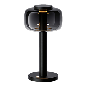 Elle Odeon Lamp Black