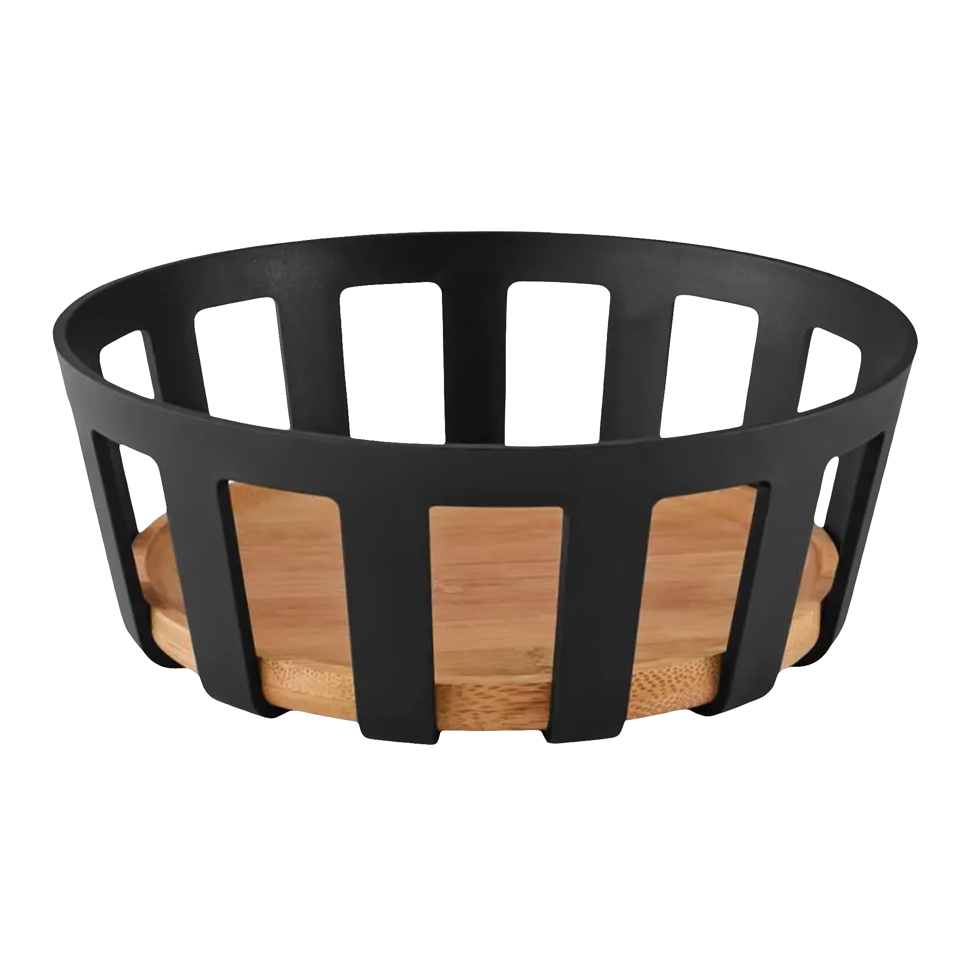 Bread Basket large 24 cm, korb, Küche, Behälter, Holz, Halter