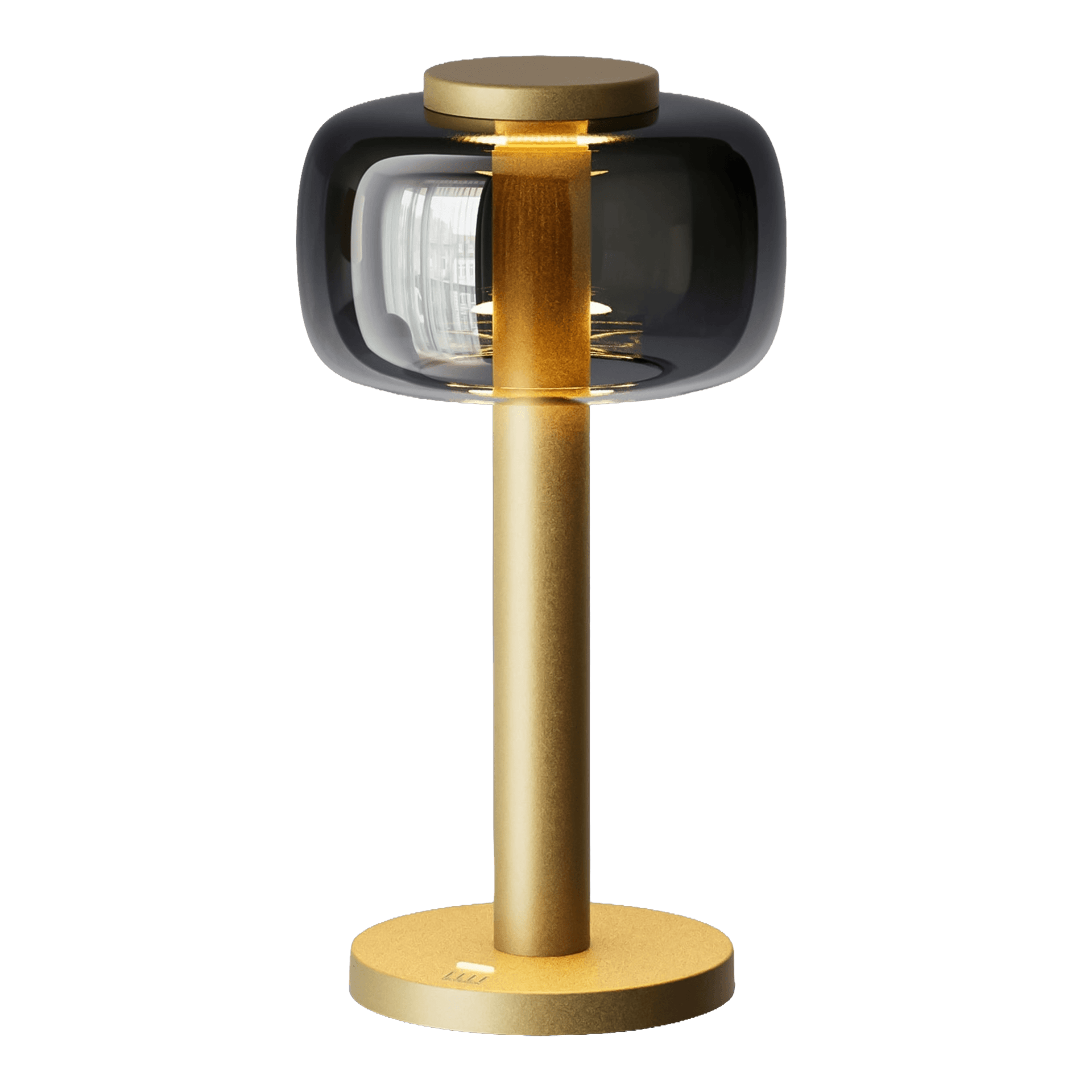ELLE DECORATION LED Tischlampe ODEON gold