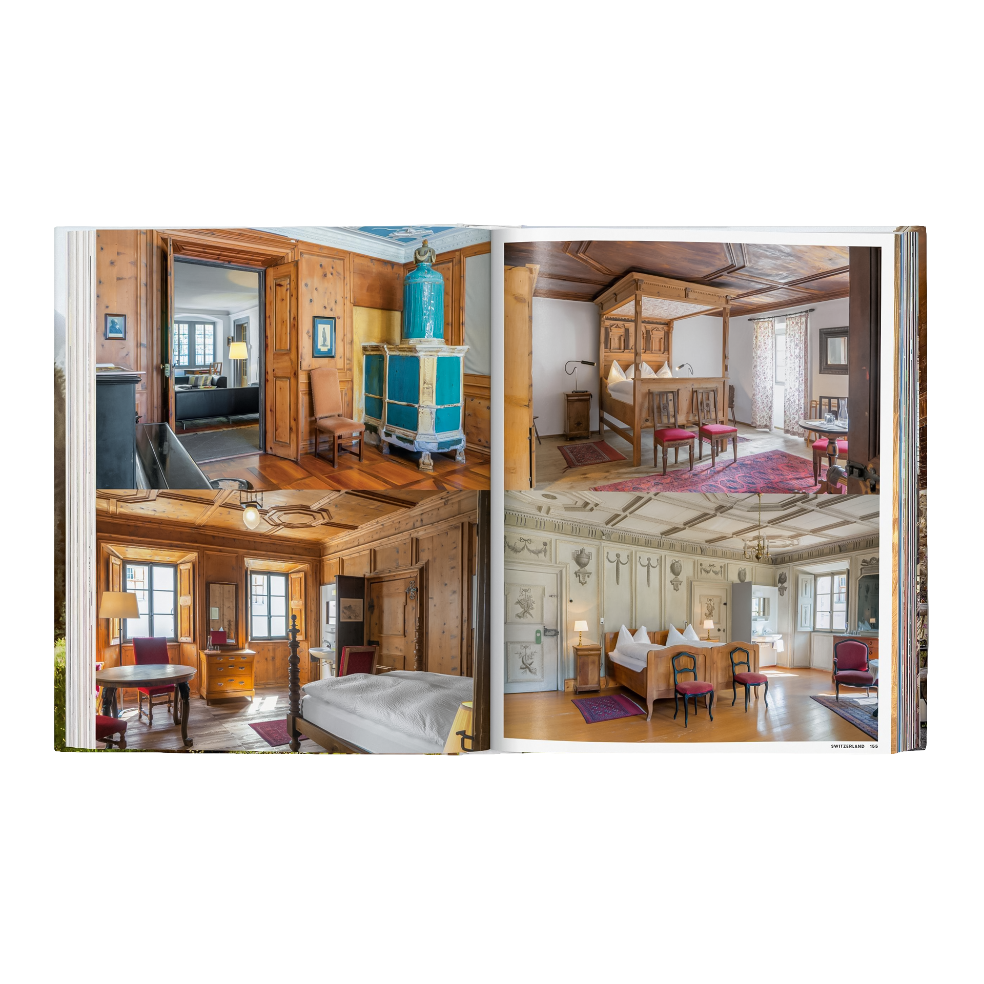 Coffee Table Book Great Escapes Alps, Kabinett, Holzvertäfelung, Bettzimmer, Antiquitäten, Druckzimmer