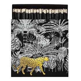 Archivist Streichhölzer Black Cheetah in Jungle