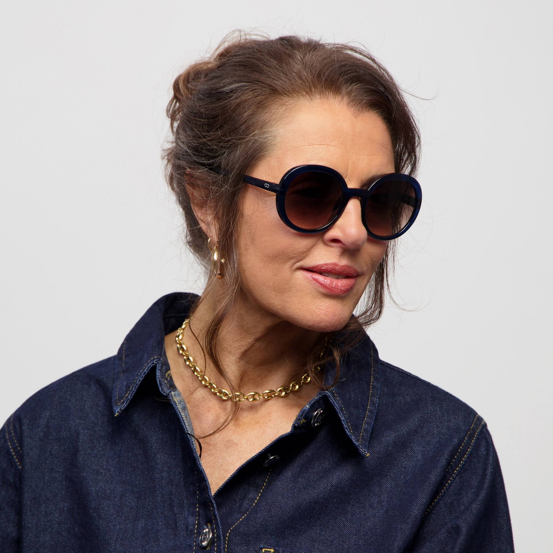 Looplabb Sonnebrille JANE SUN Marine