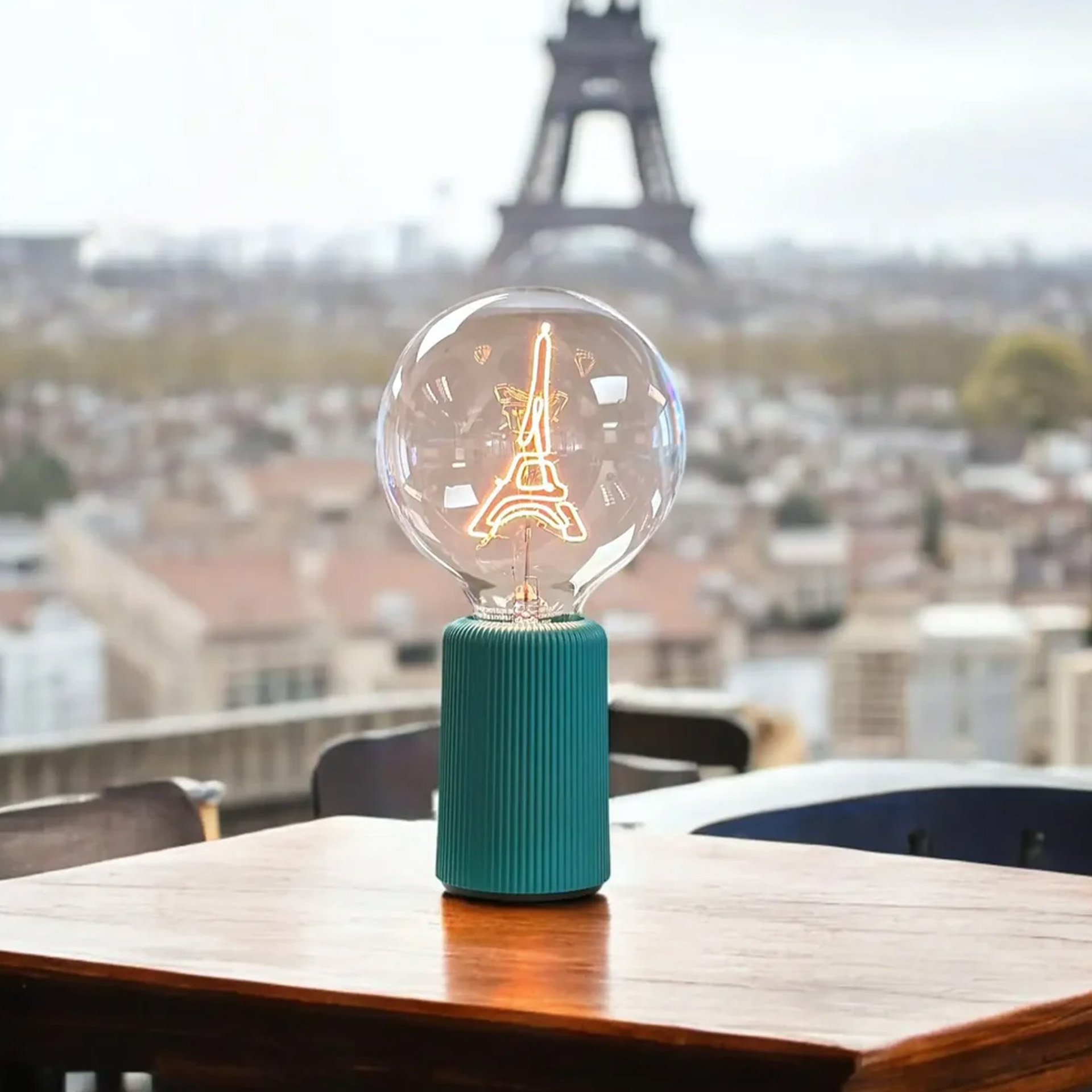 MITB LED Dekobirne Eifelturm