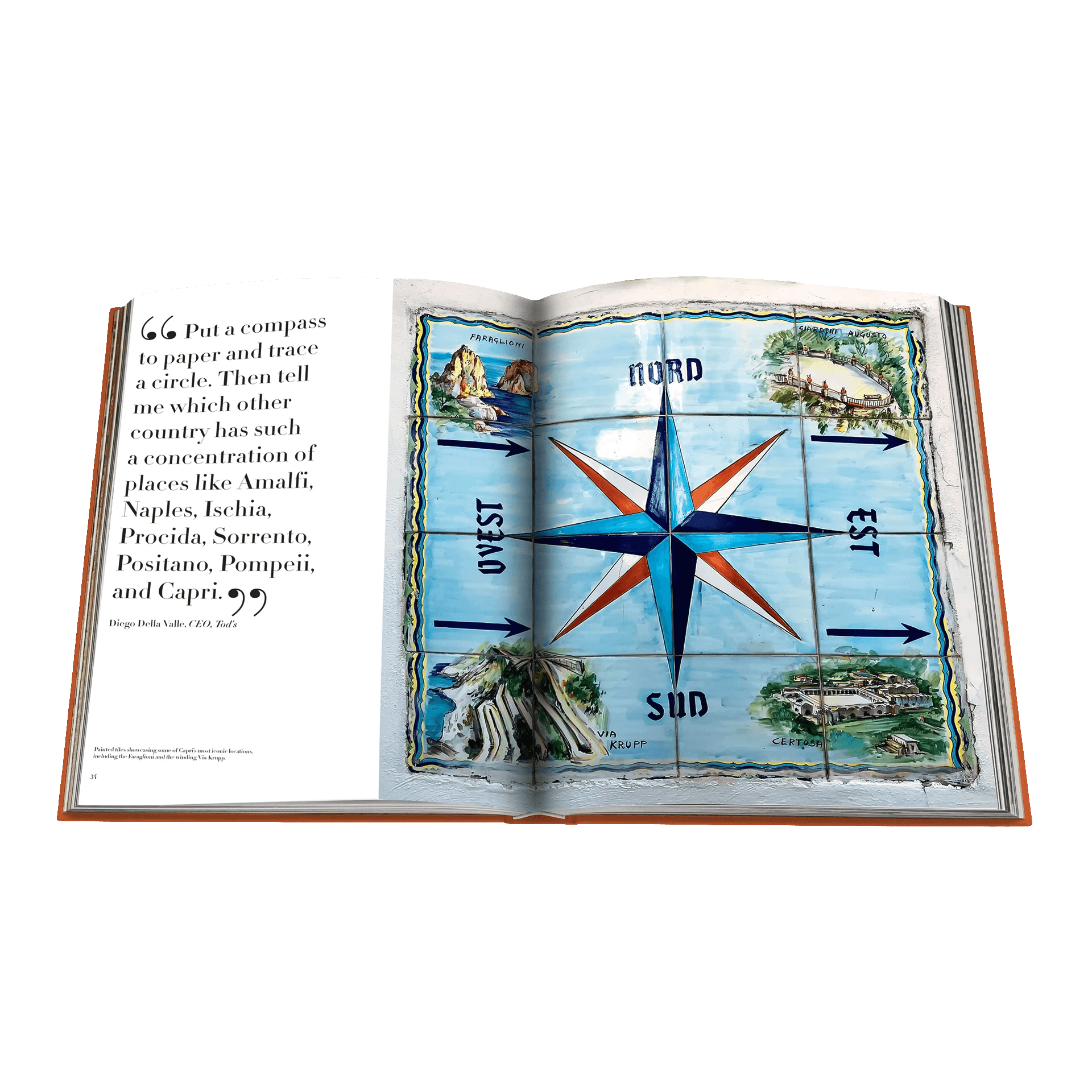 Assouline Coffee Table Book Capri