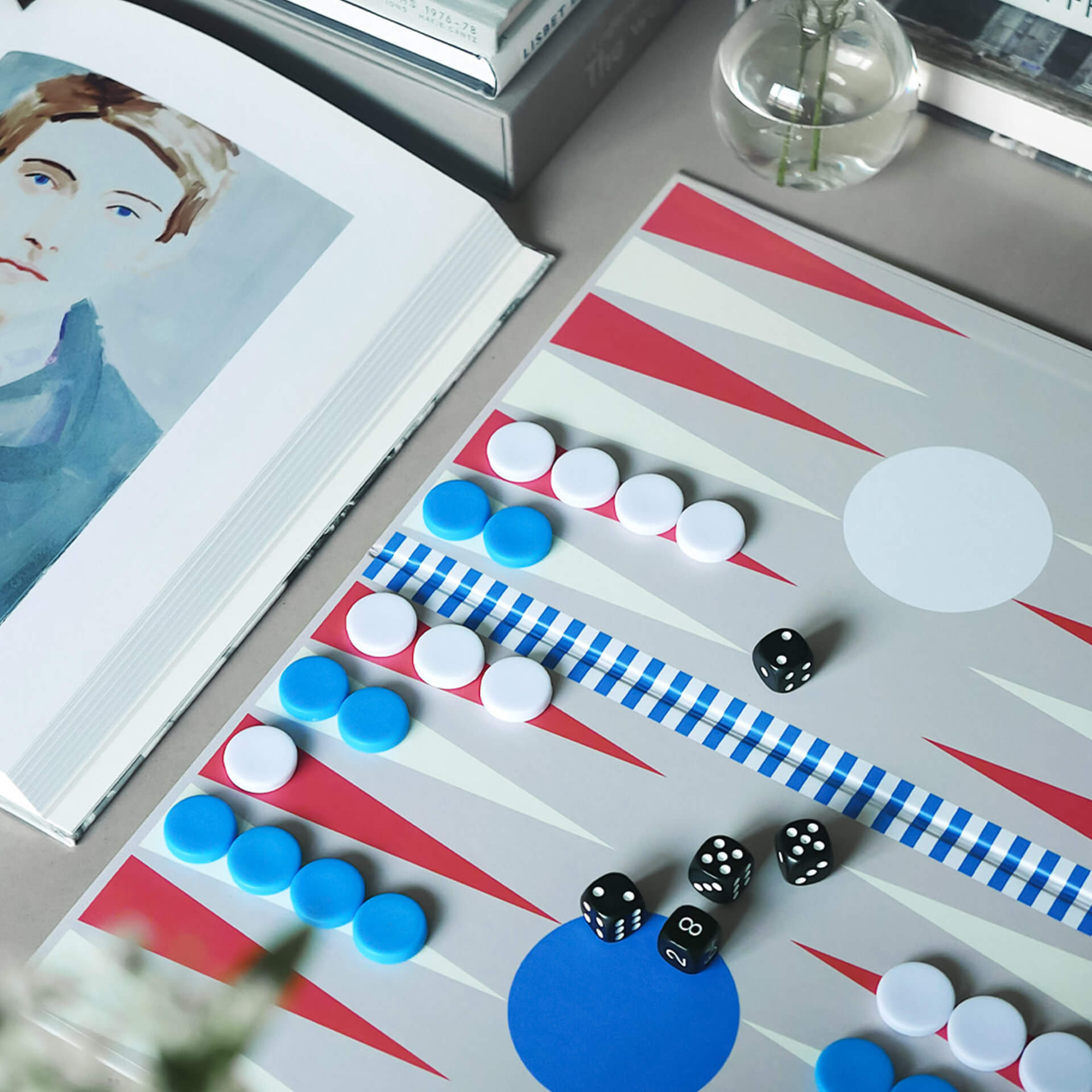 Printworks Play Backgammon