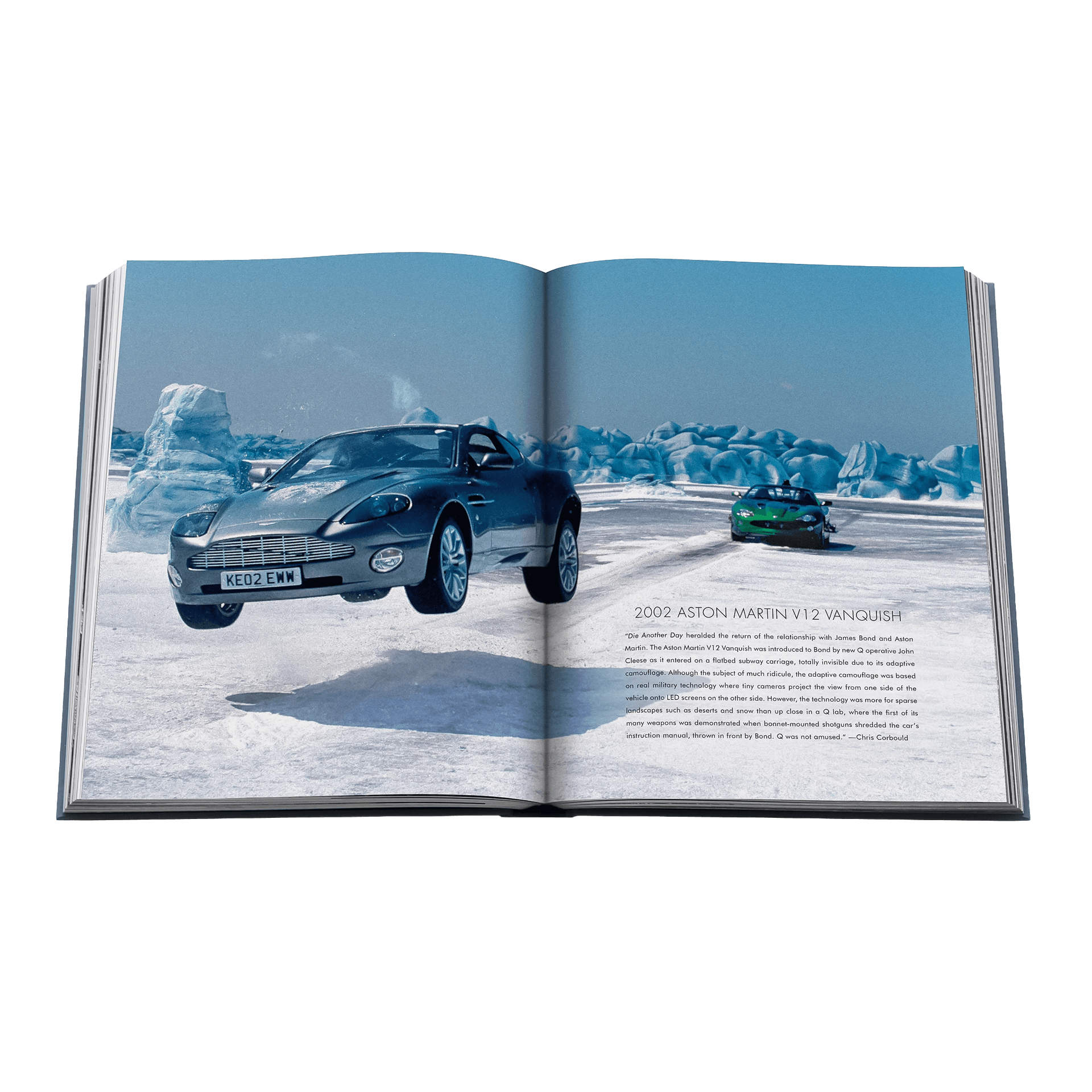 Assouline Coffee Table Book James Bond Cars