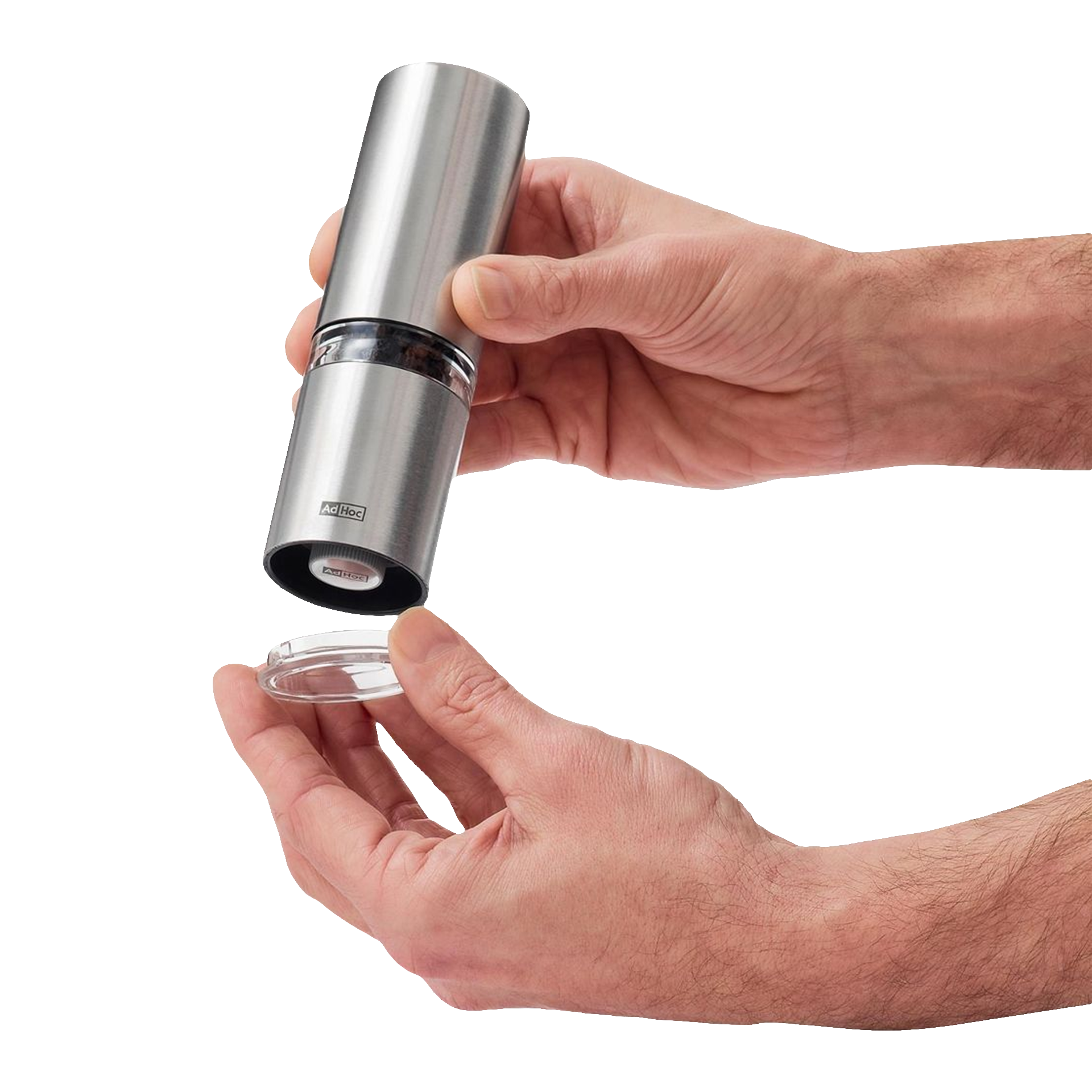 Salt/Pepper Mill Stainless Steel, Kaffeemühle, Stahl, manuelles, Kapsel, drehmechanismus