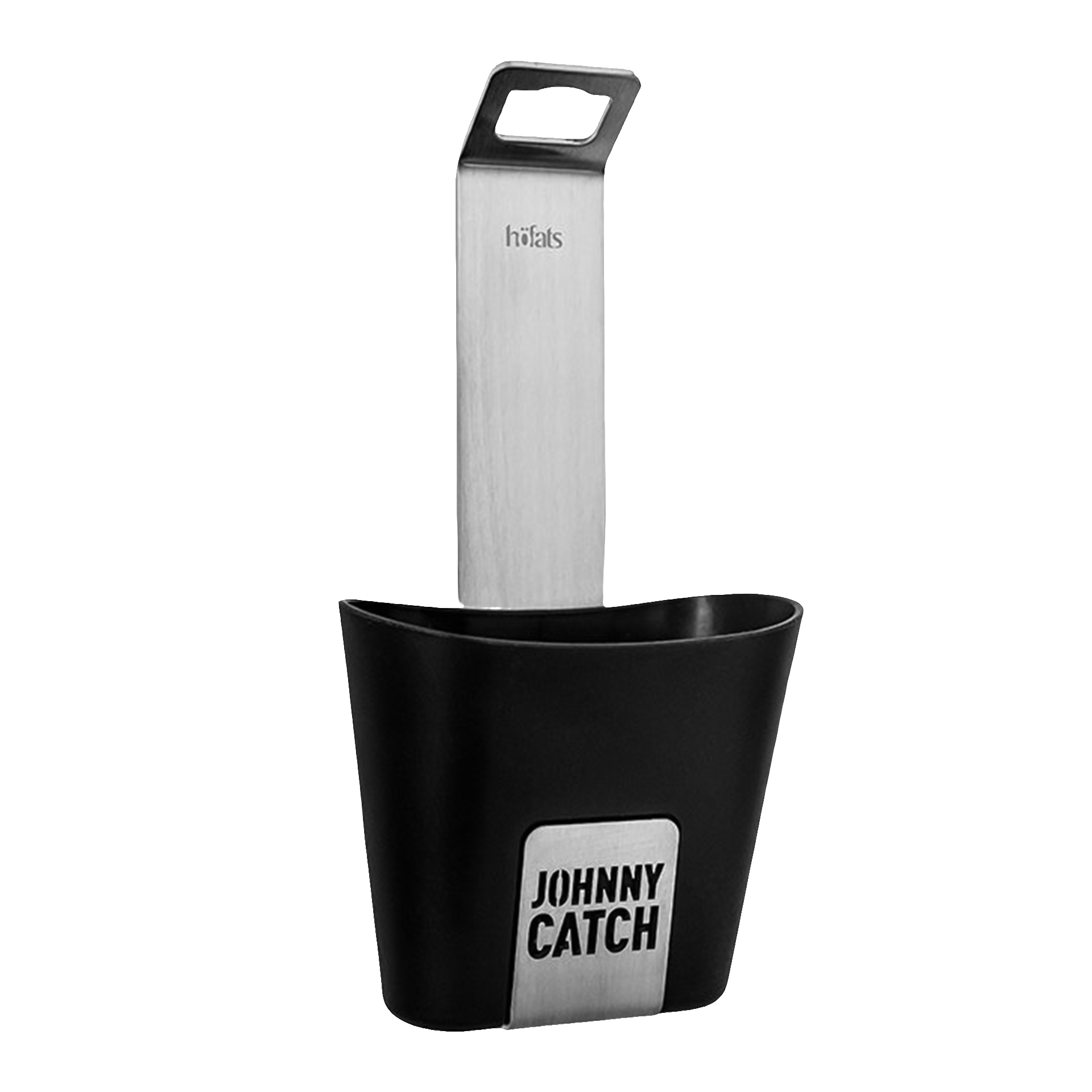 höfats, Jonny Catch, Cup Bottle Opener Silver, Peeler, Kartoffelschäler, Handwerkzeug, Küchen-Gadget, Edelstahl