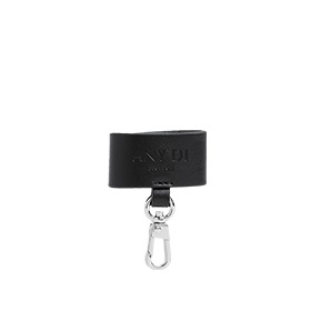 Any Di Strap Clip Black Silver