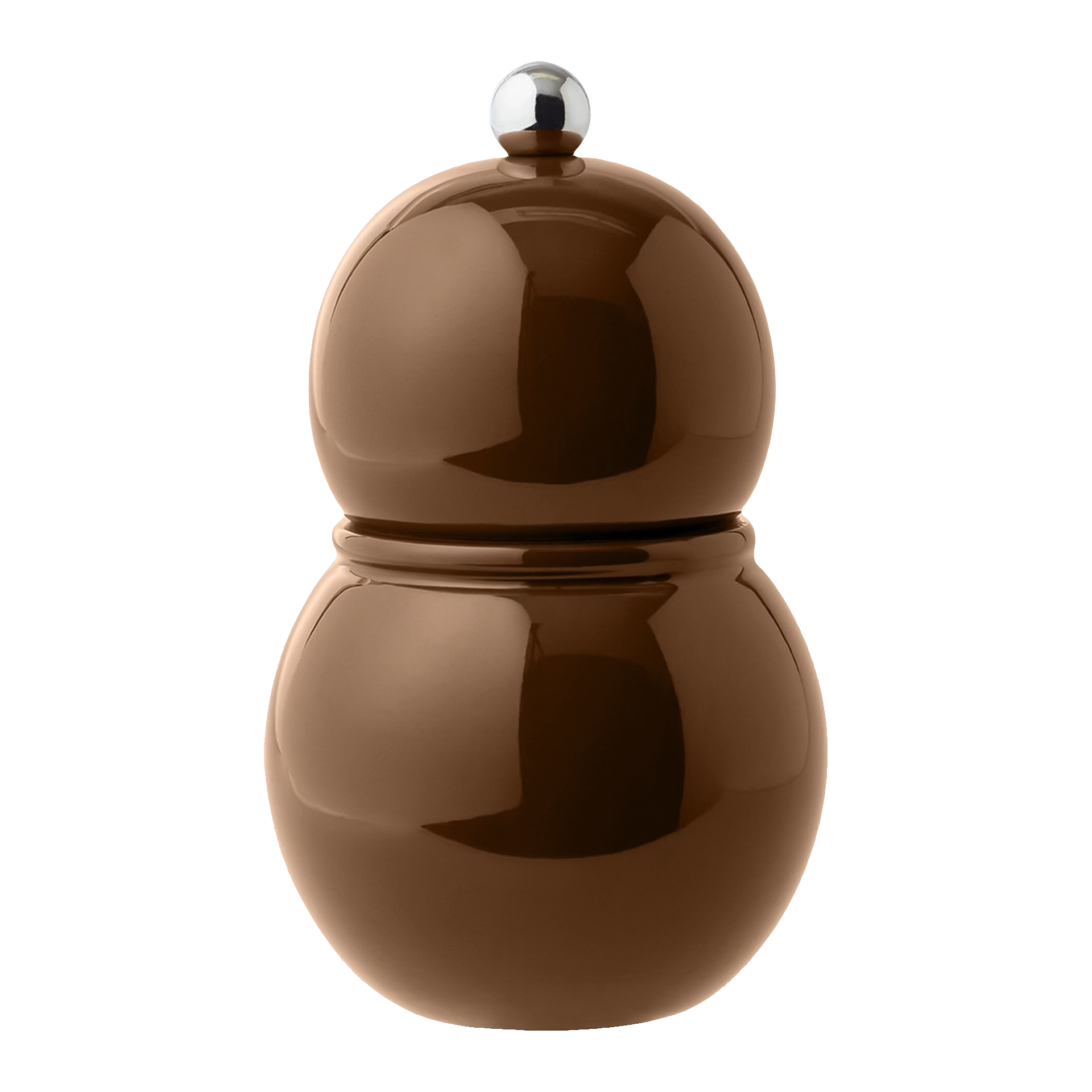 Salt- Pepper Mill chocolate 12 cm, Schokolade, Schokoriegel, Kugel, Kugelbehälter, Glasur