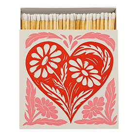 Archivist Streichhölzer Botanical Heart