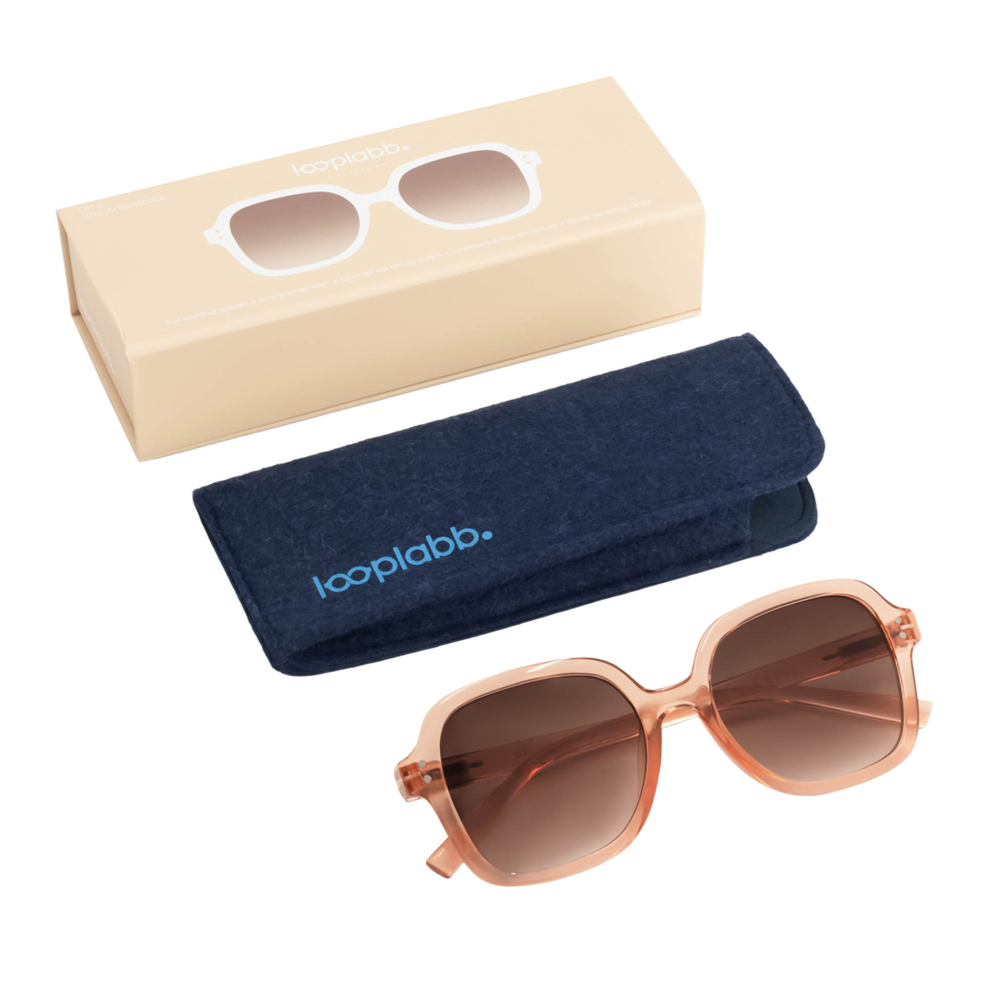 Looplabb Sonnenbrille COLLETTE SUN Crystal Champagne