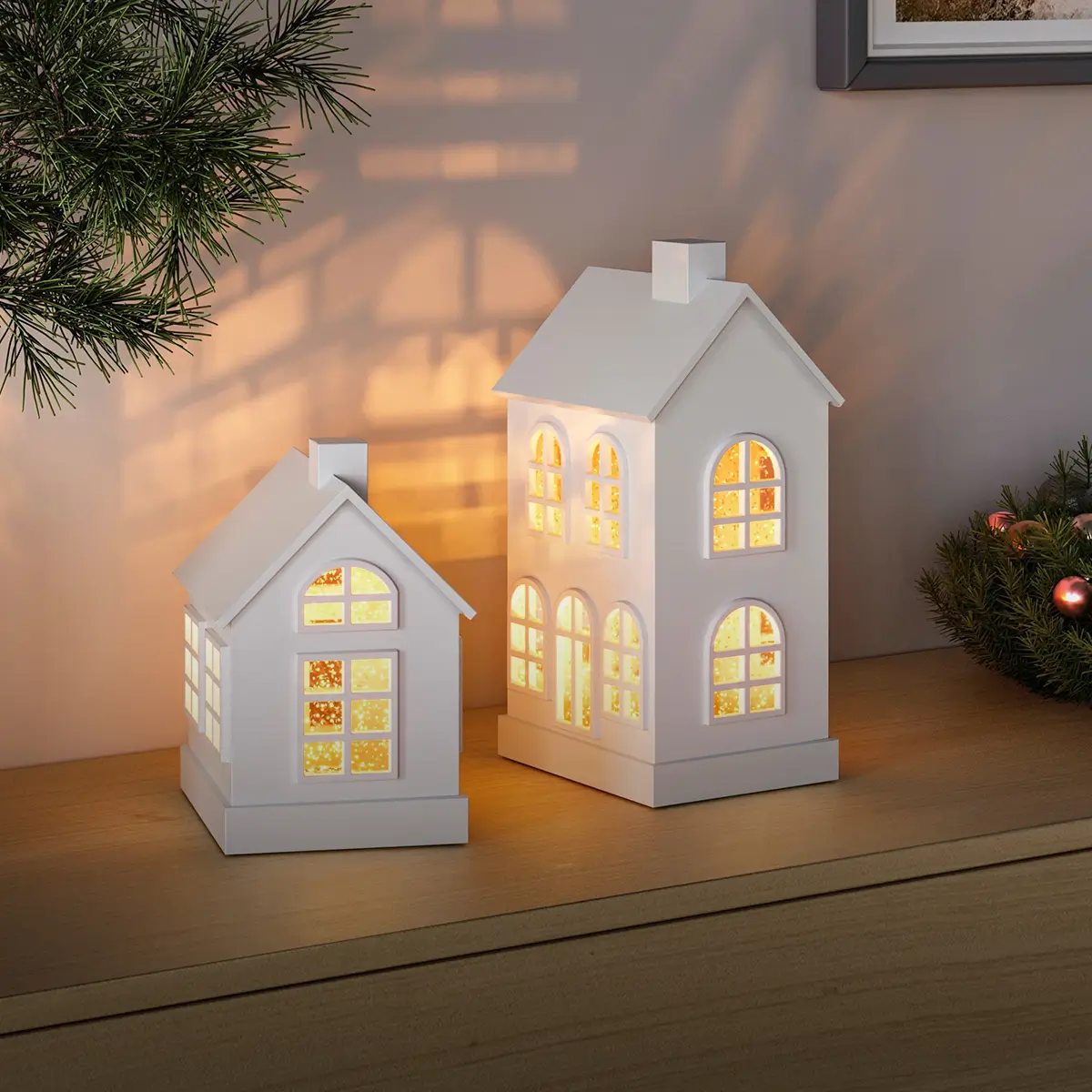 Beleuchtung zu Weihnachten bei LIVOSY