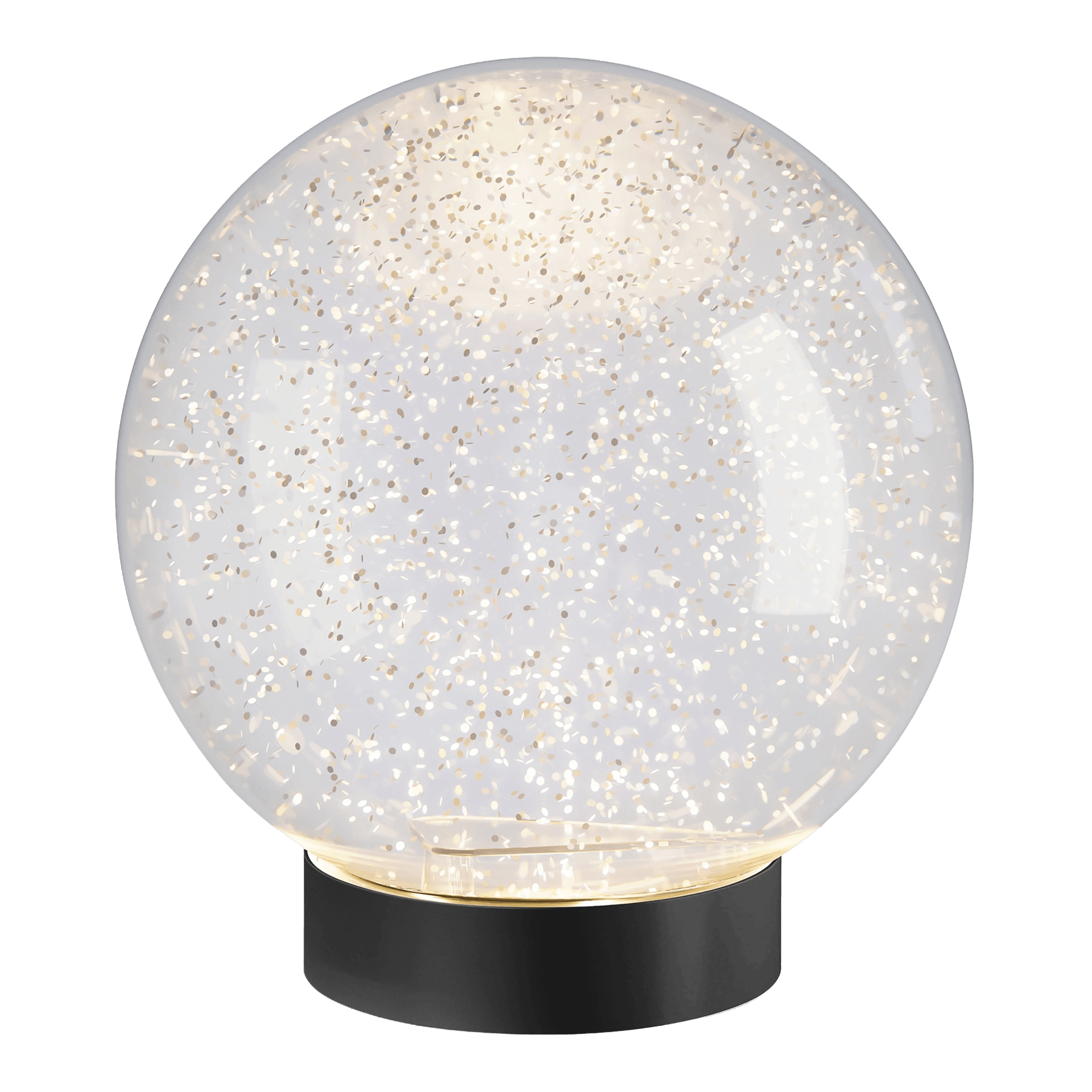Sompex LED Dekolampe GLAMOR BAUBLE schwarz 18 cm