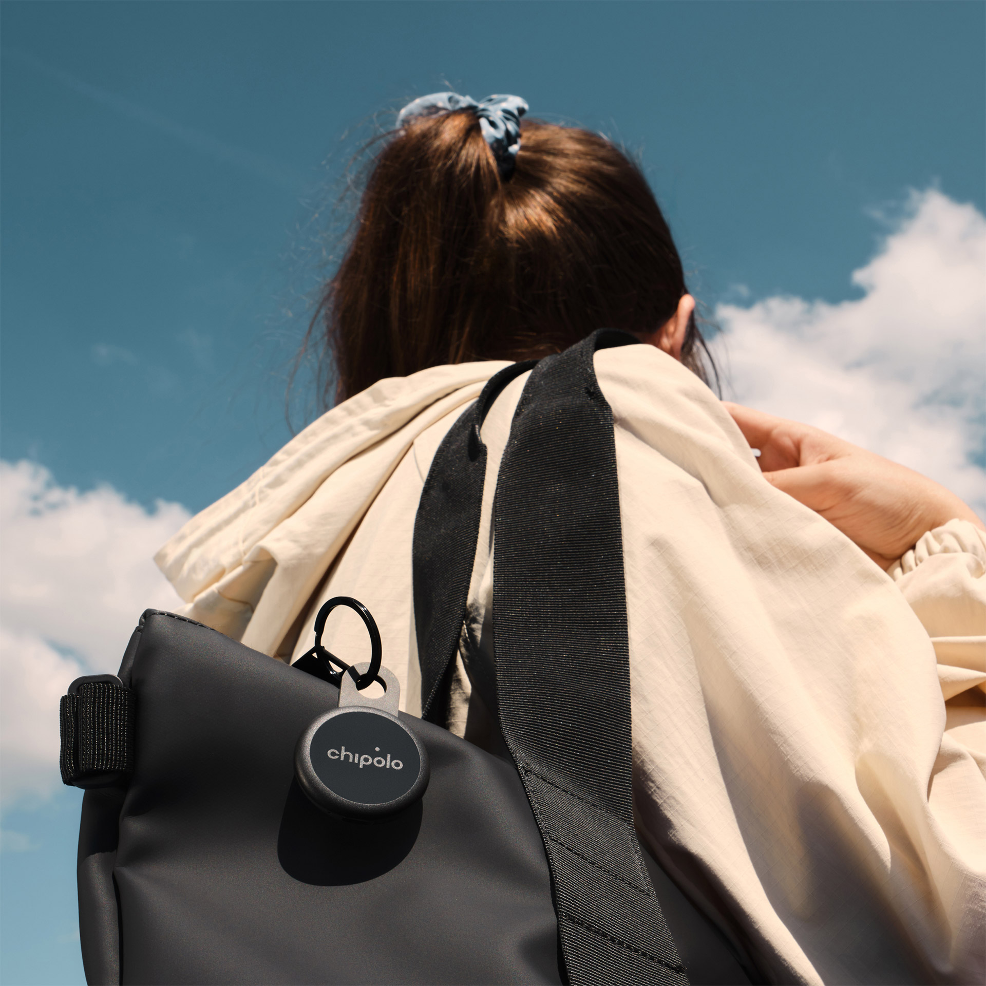 Chipolo, LOOP&CARD, Bluetooth-Tracker Bundel Charcoal, Tasche, Rucksack, Gepäck, Schwarz, Alltagsbag