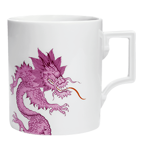 Meissen Mug Collection Becher Ming Drache Purpur