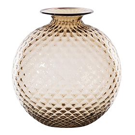 Vase Monofiori Balloton Vase Moka