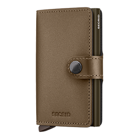 Secrid Matte Wallet Bronze