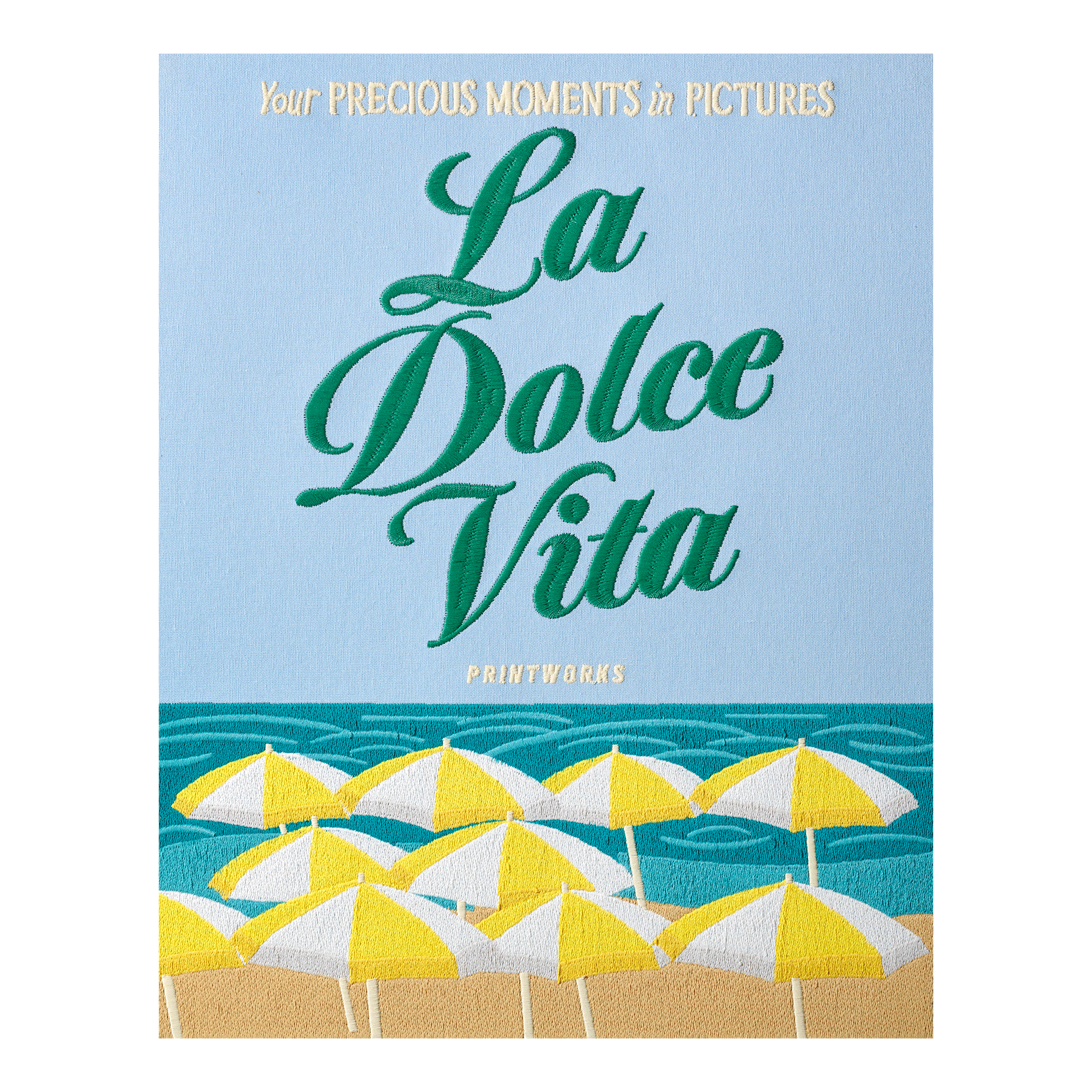 PRINTWORKS Embroidered Fotoalbum Dolce Vita