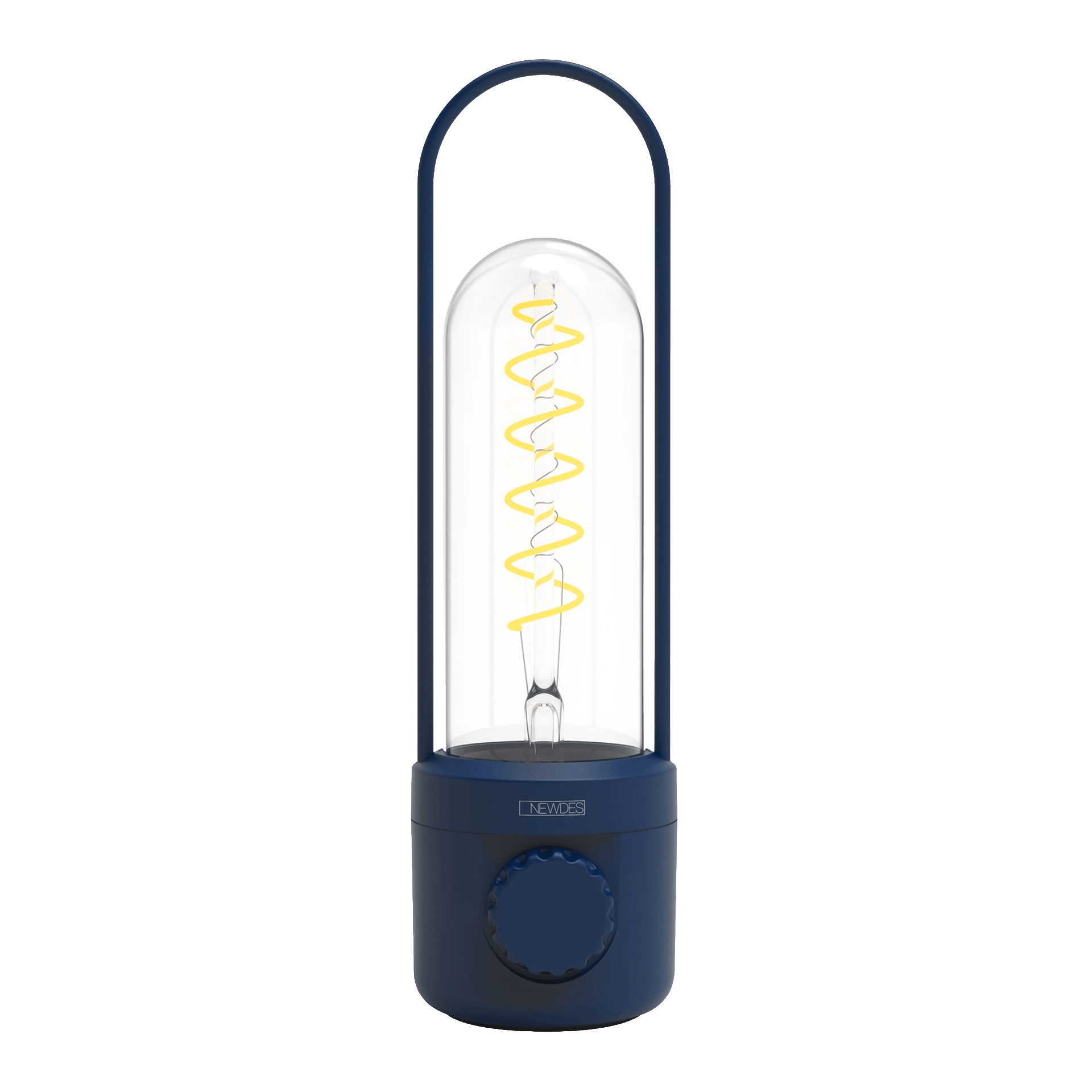 Newdes Outdoorleuchte COIL ozeanblau