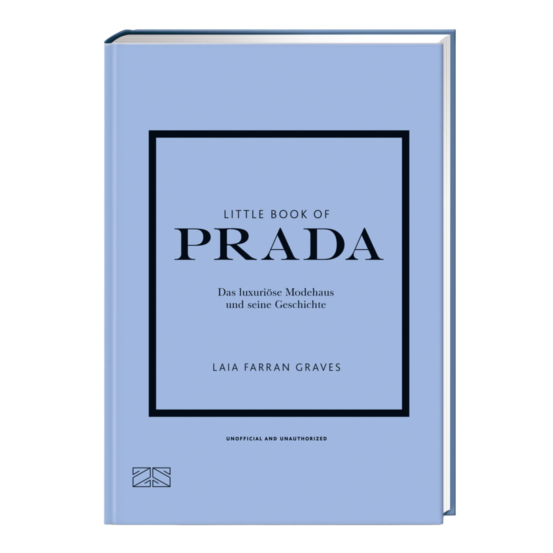 Coffee Table Book Little Book of Prada, Hardcover, Blue cover, Book, Prada, Little Book of Prada