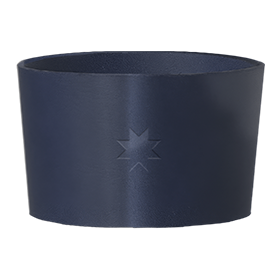 Sieger Leather Sleeve Dark Blue