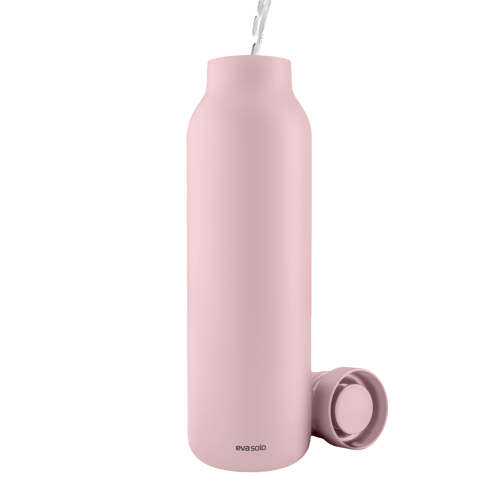 Urban Thermo Flask Funky Ballerina 0.70 l, Trinkflasche, Wasserflasche, Strohdeckel, Rosa, EVA solo