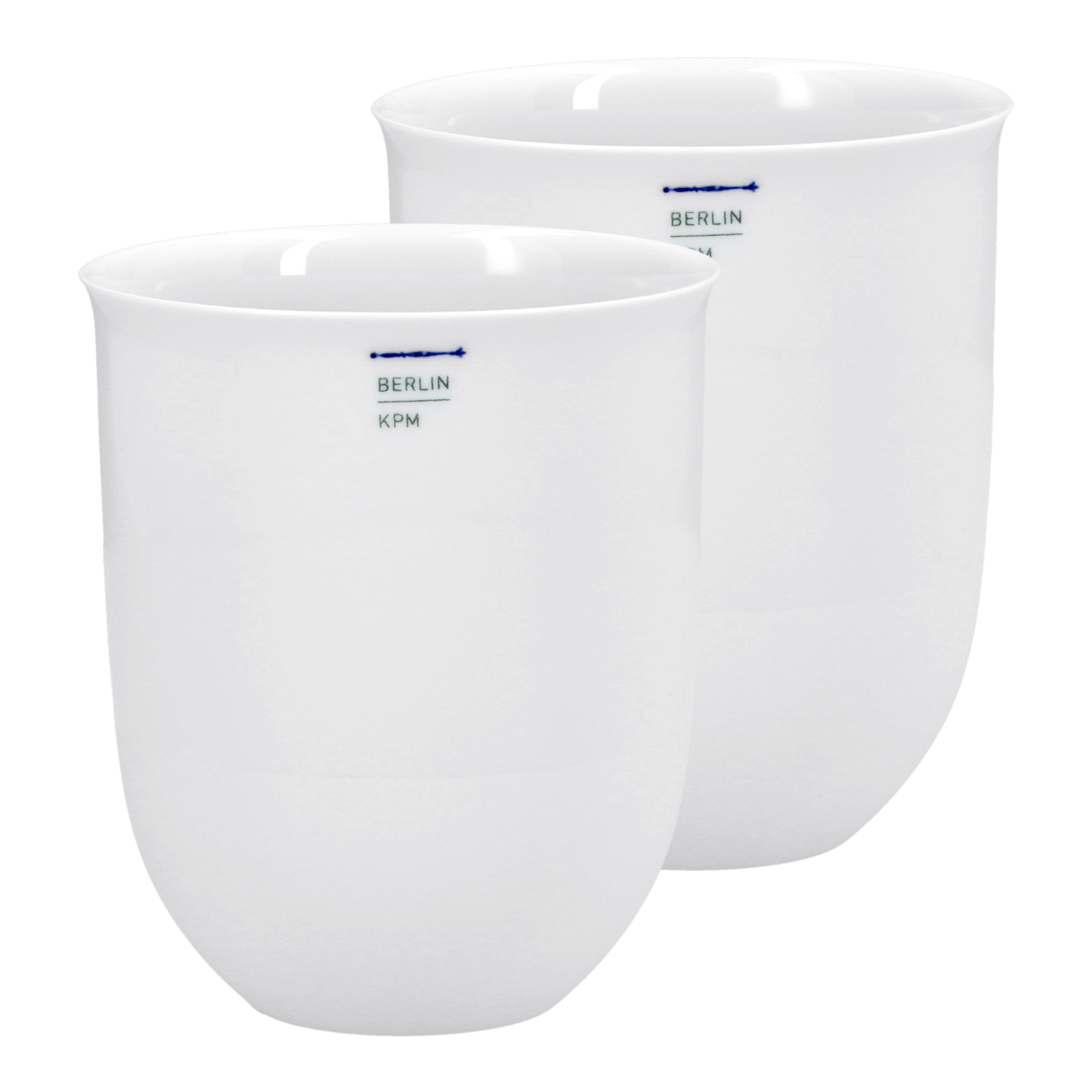 Mug No.2H 0.35 l Duo Set, Tasse, Becher, Keramik, weiß, Berlin KPM