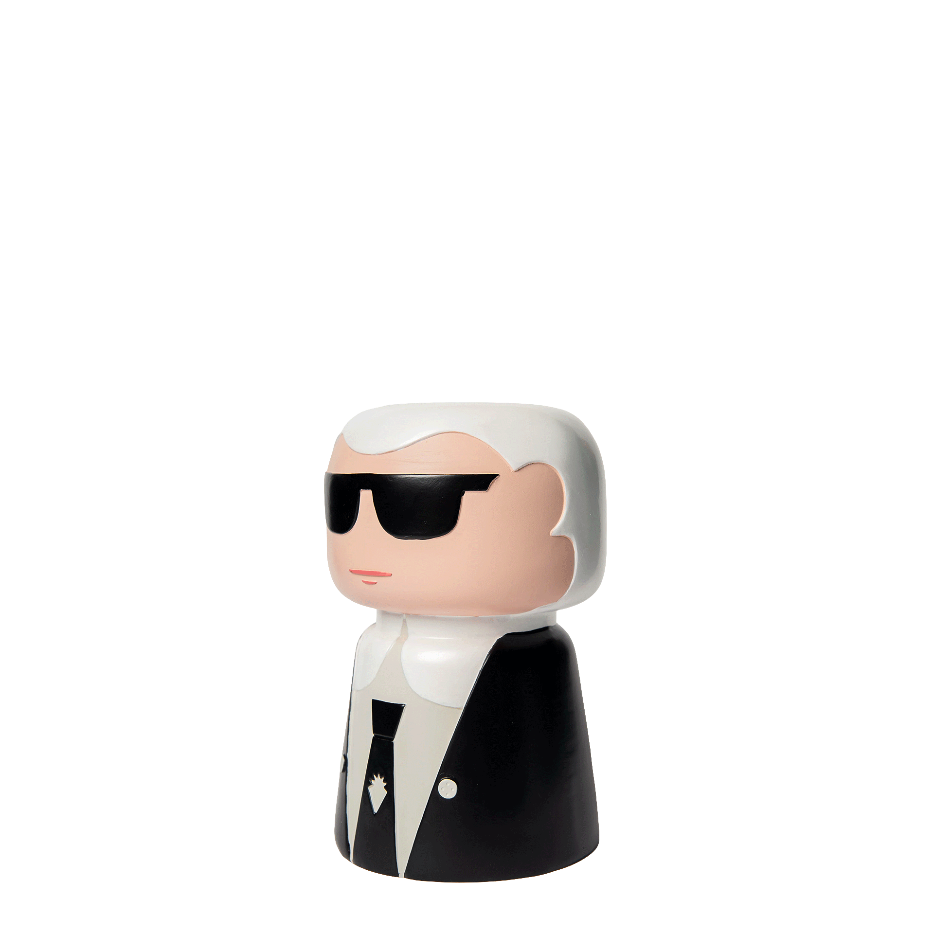 Vase Style 15 cm, Aktionsfigur, Schurk, schwarzer-Anzug, Sonnenbrille, Mini-Figur