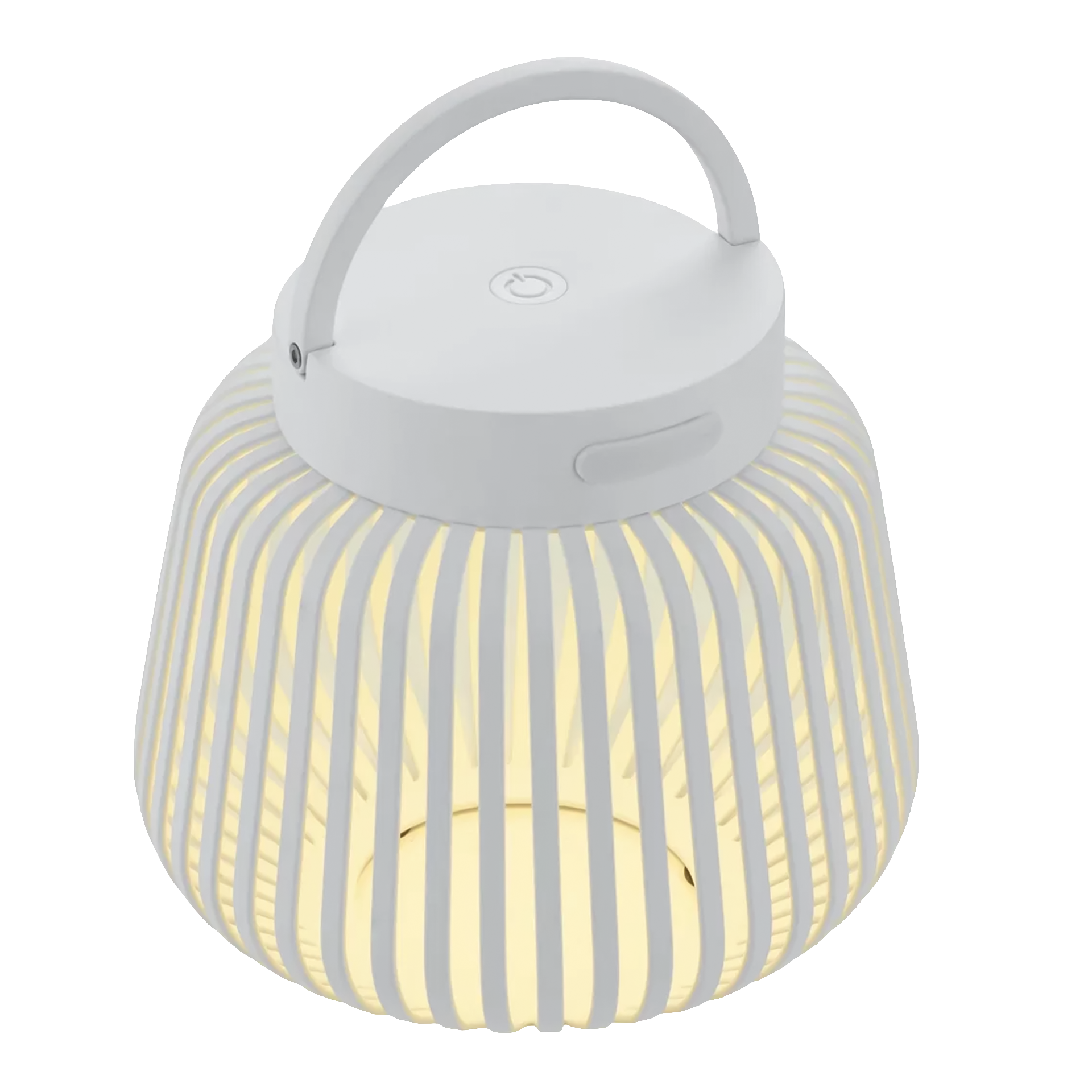 Rechargeable LED table lamp dimmable White