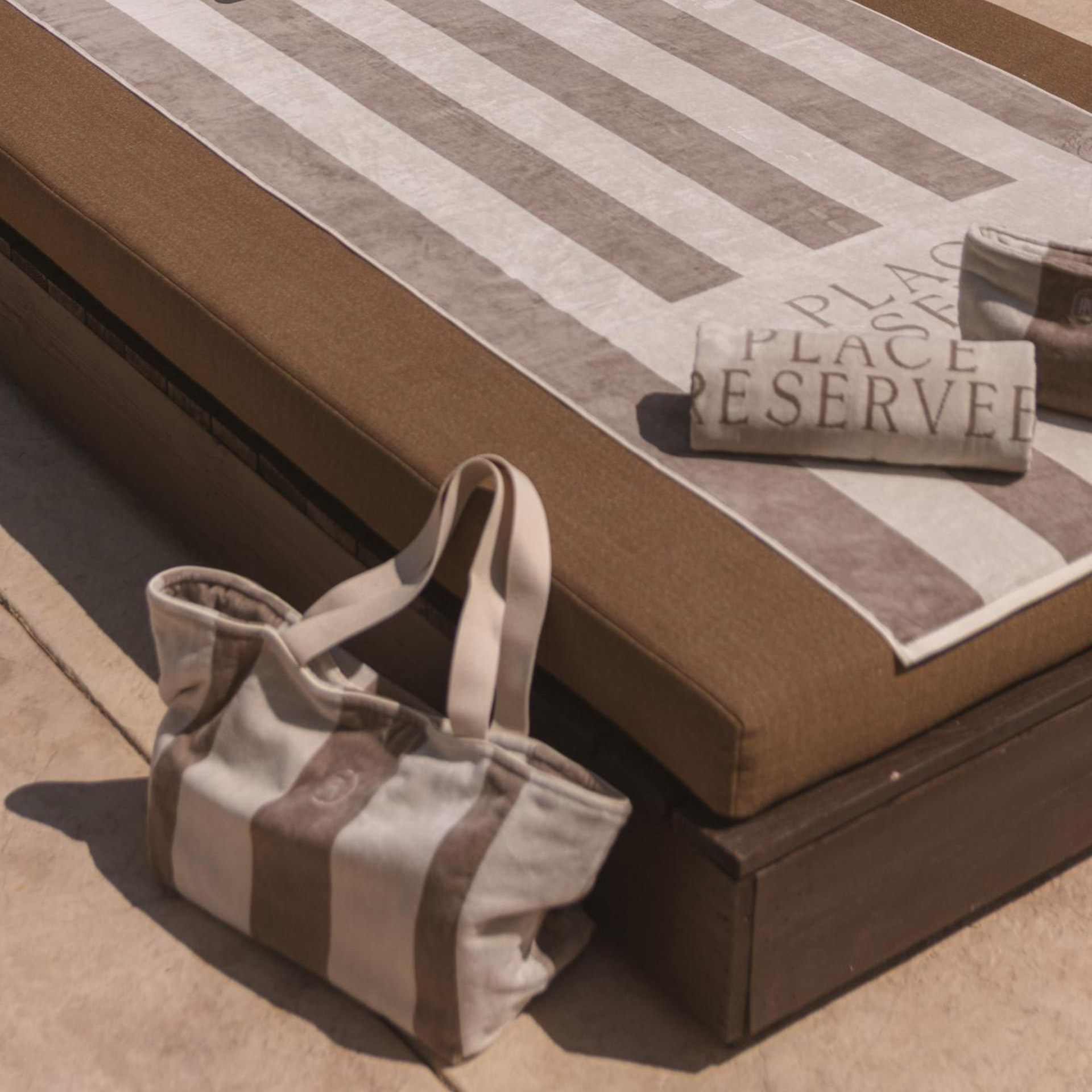 Place Reservee Standtasche CLASSIC Sand