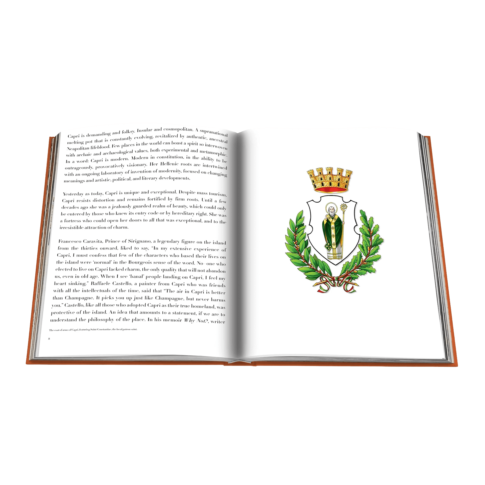 Assouline Coffee Table Book Capri