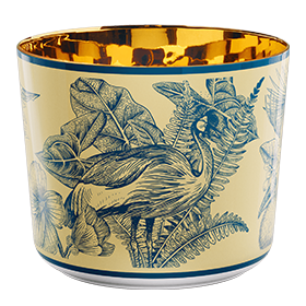 Sieger Goblet Paraiso Blue Yellow