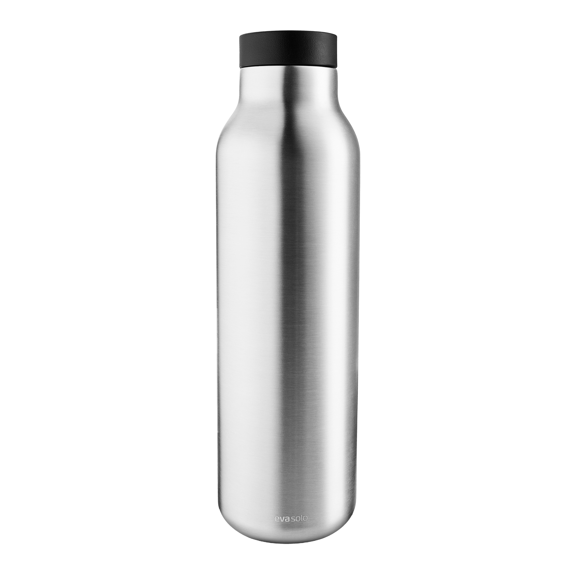 Urban Thermosflasche Stainless Steel 0.70 l, Stainless steel bottle, Water bottle, Metal flask, Brushed steel, Leak-proof cap