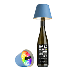Sompex Top Lampe Blau