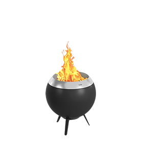 Höfats Moon Fire Basket with Low Foot